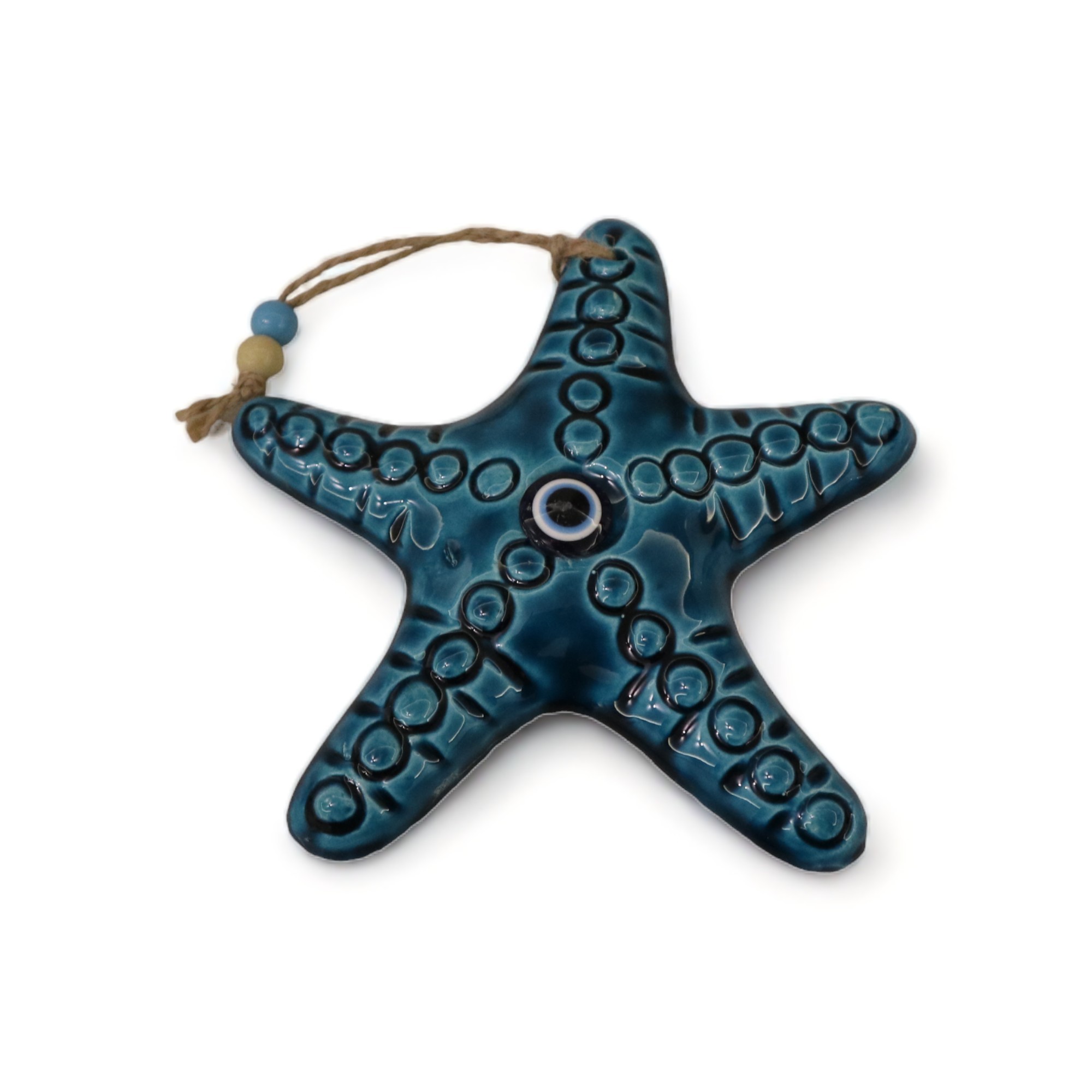 Tile Starfish Charm Wall Ornament