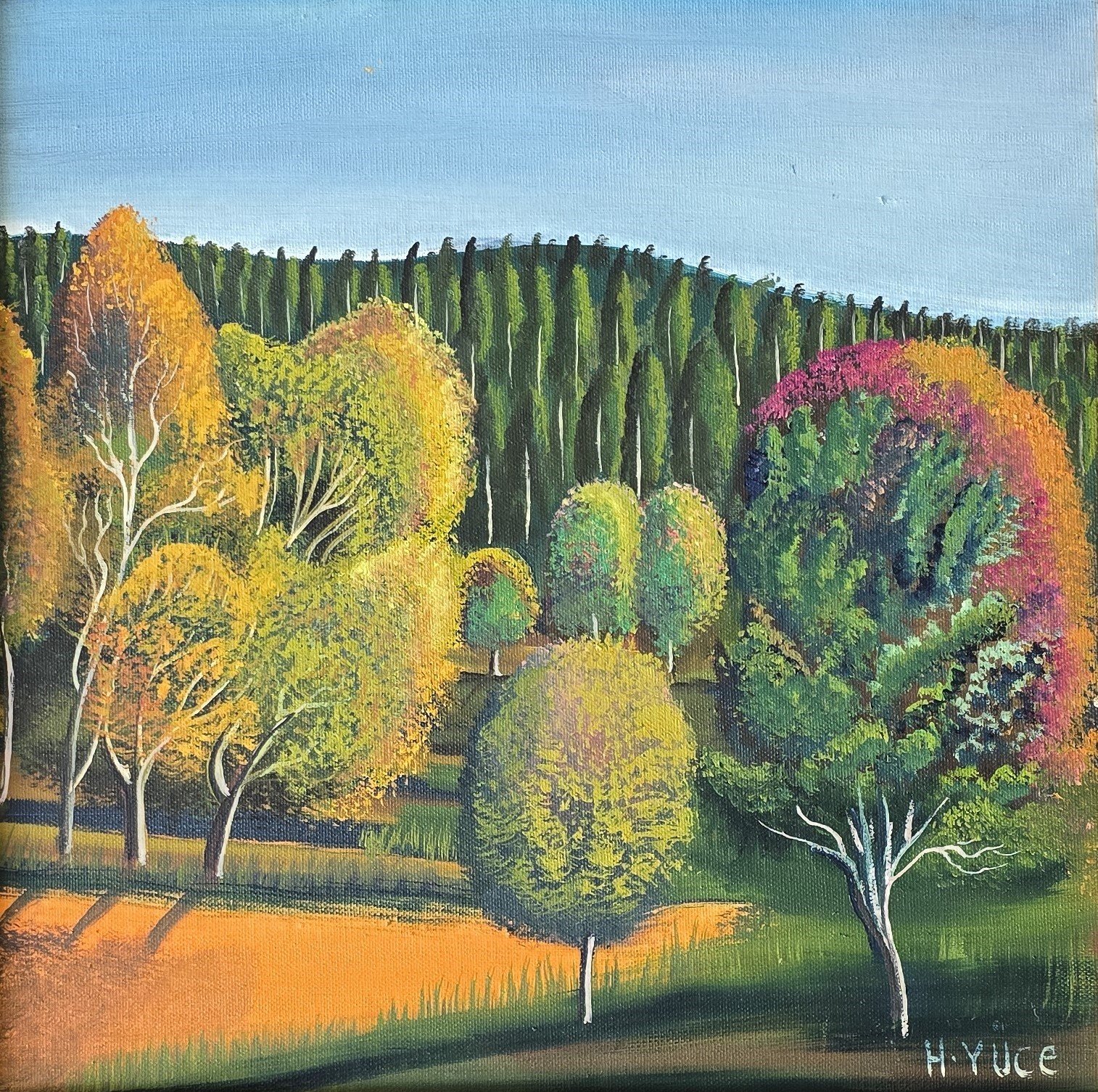 Hüseyin YÜCE  40 X 40 cm