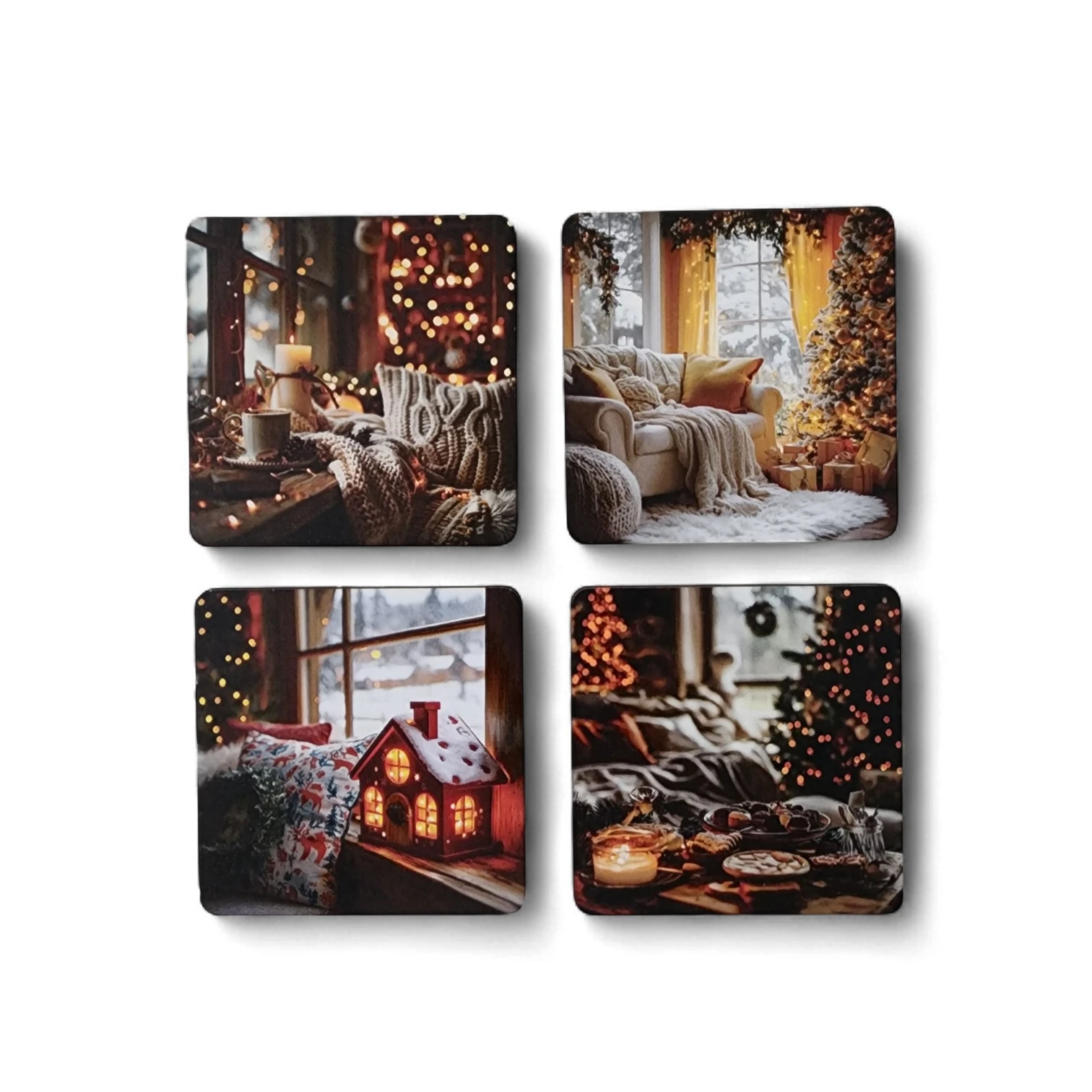 Cozy Home Bardak Altlığı Set 3