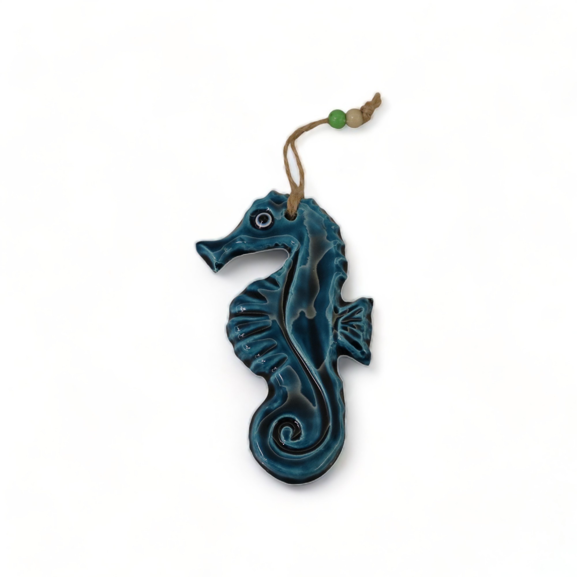 Tile Seahorse Wall Ornament