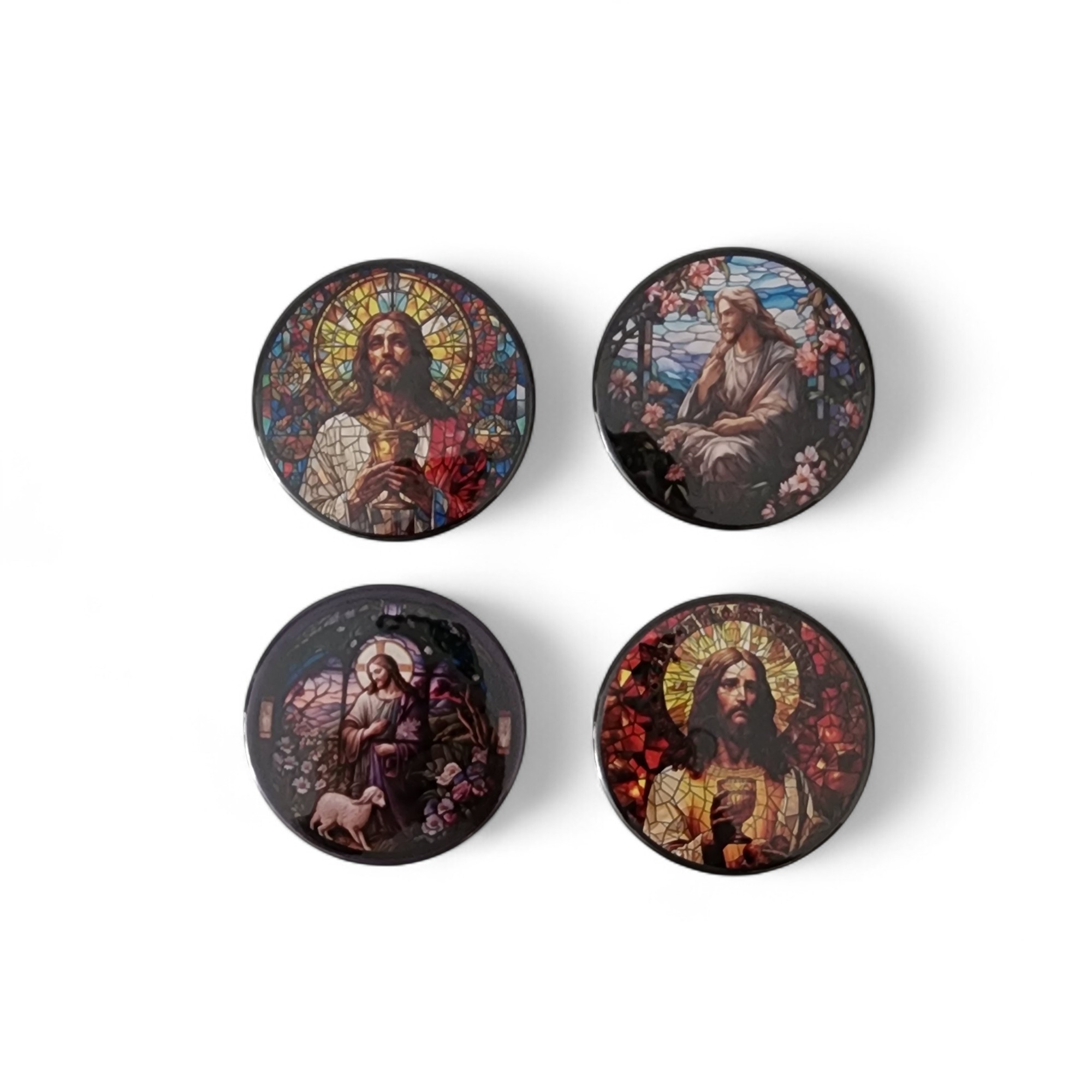 Aziz İsa Magnet Set 1 - 4'lü Jesus Christ Magnet