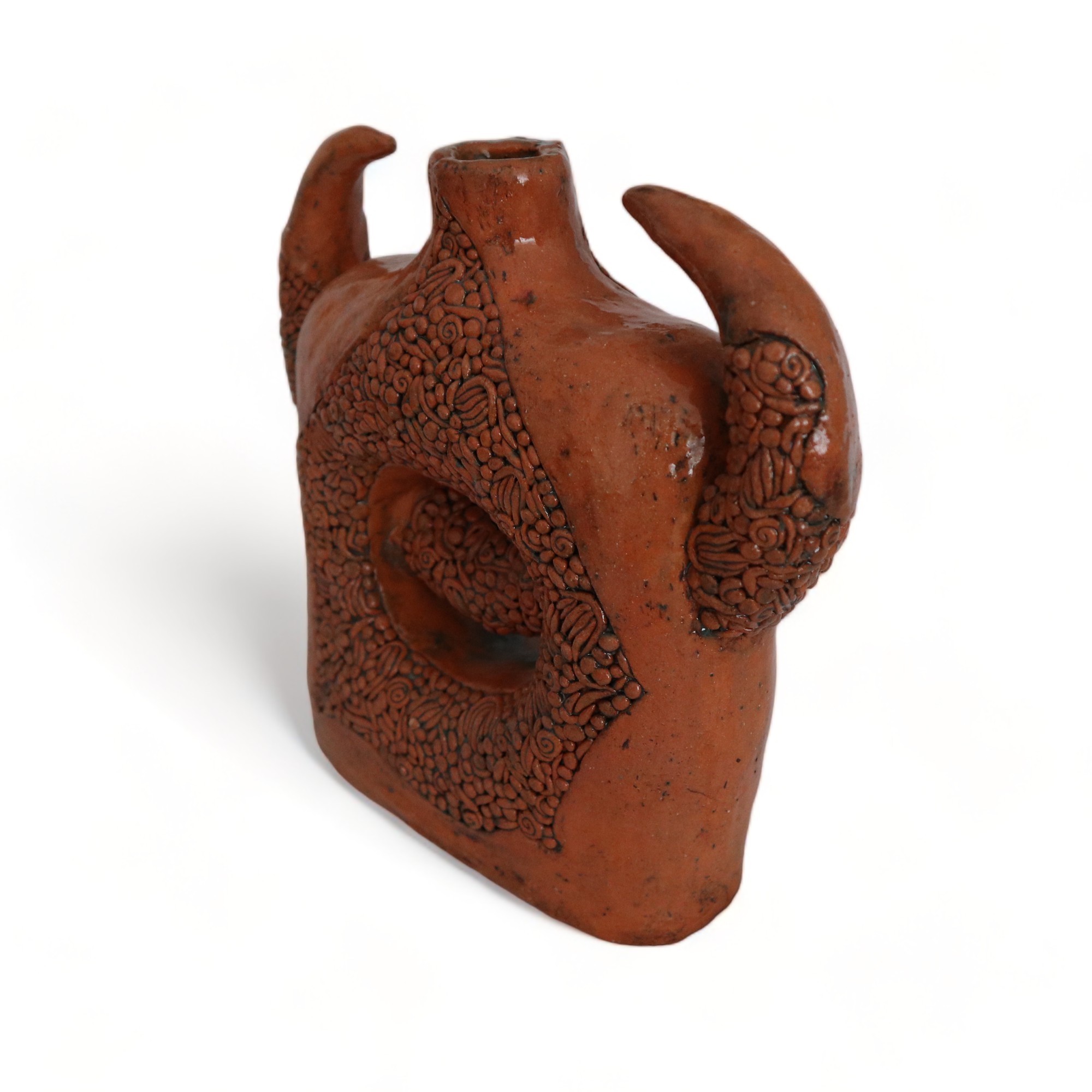 Horned Hittite Ceramic Vase