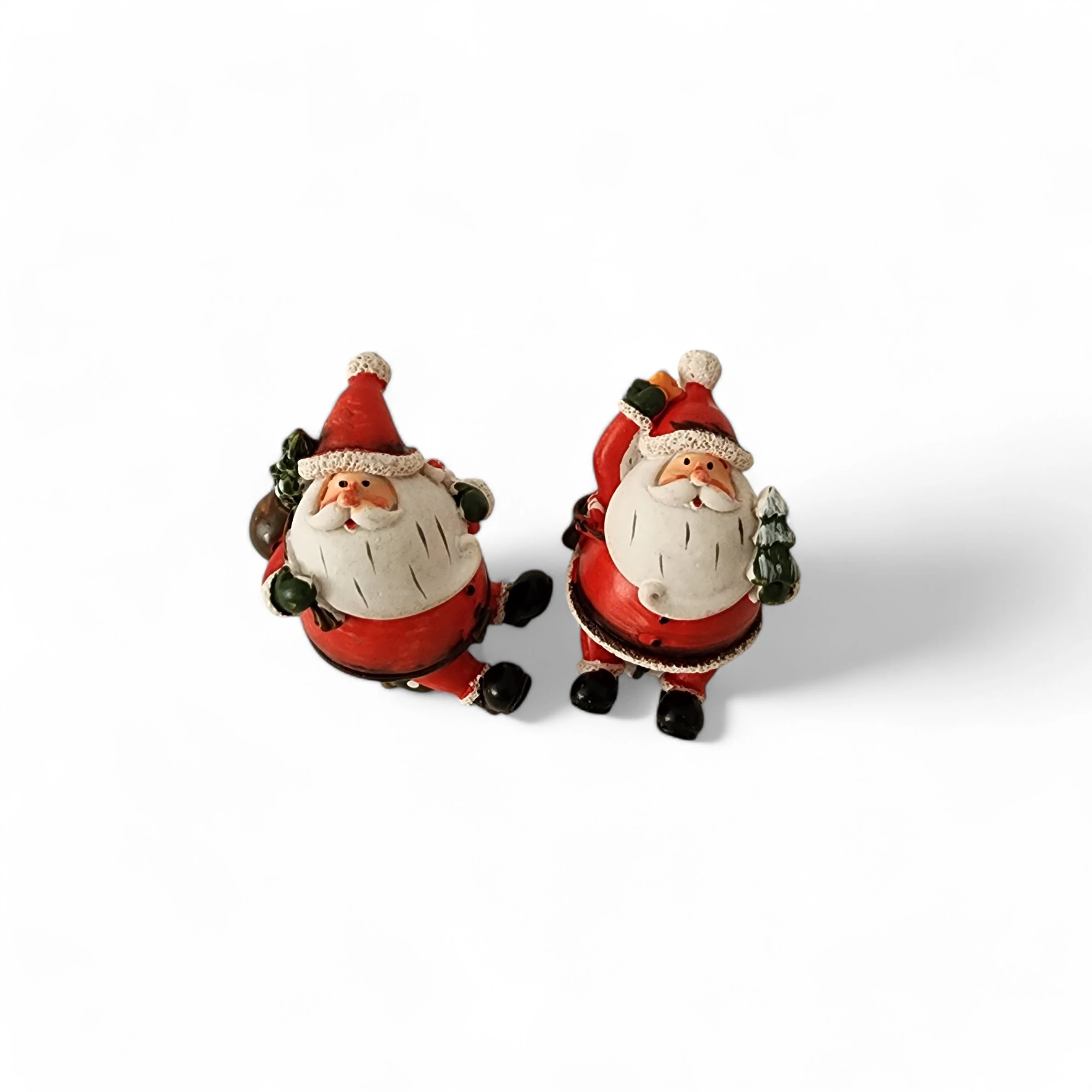 Noel Baba İkili 9x7 cm