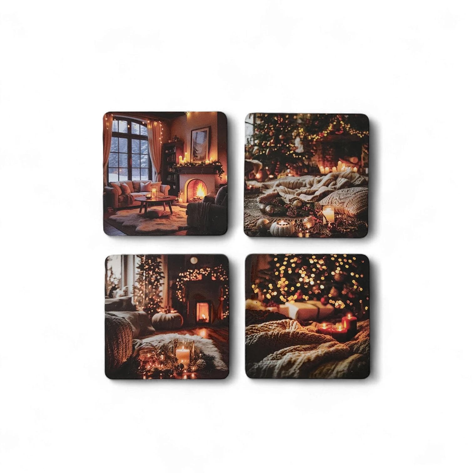 Cozy Home Bardak Altlığı Set 4