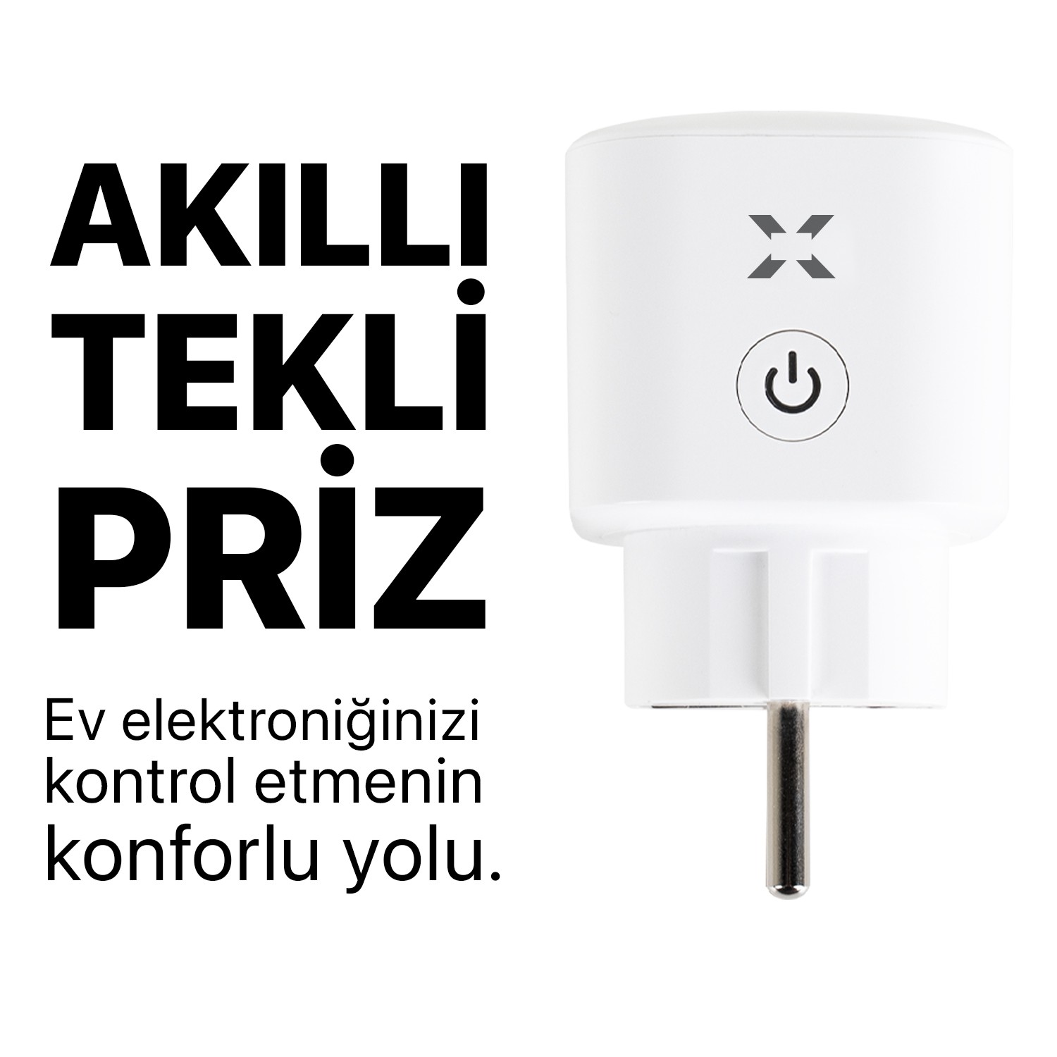 Akıllı Akım Korumalı Priz Wi-fi/Bluetooth