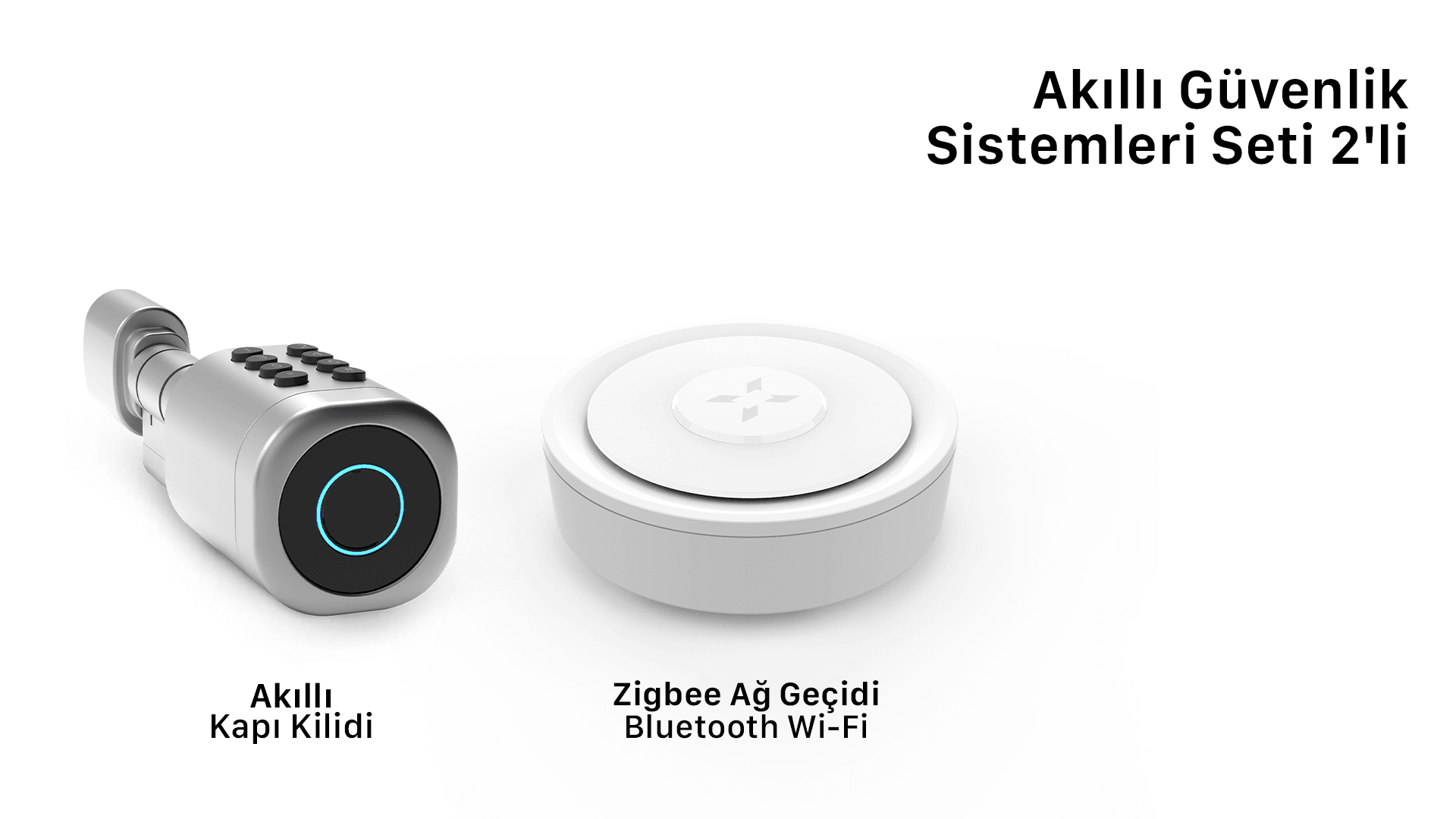 Akıllı Kapı Kilidi ve Ağ Geçidi Seti
