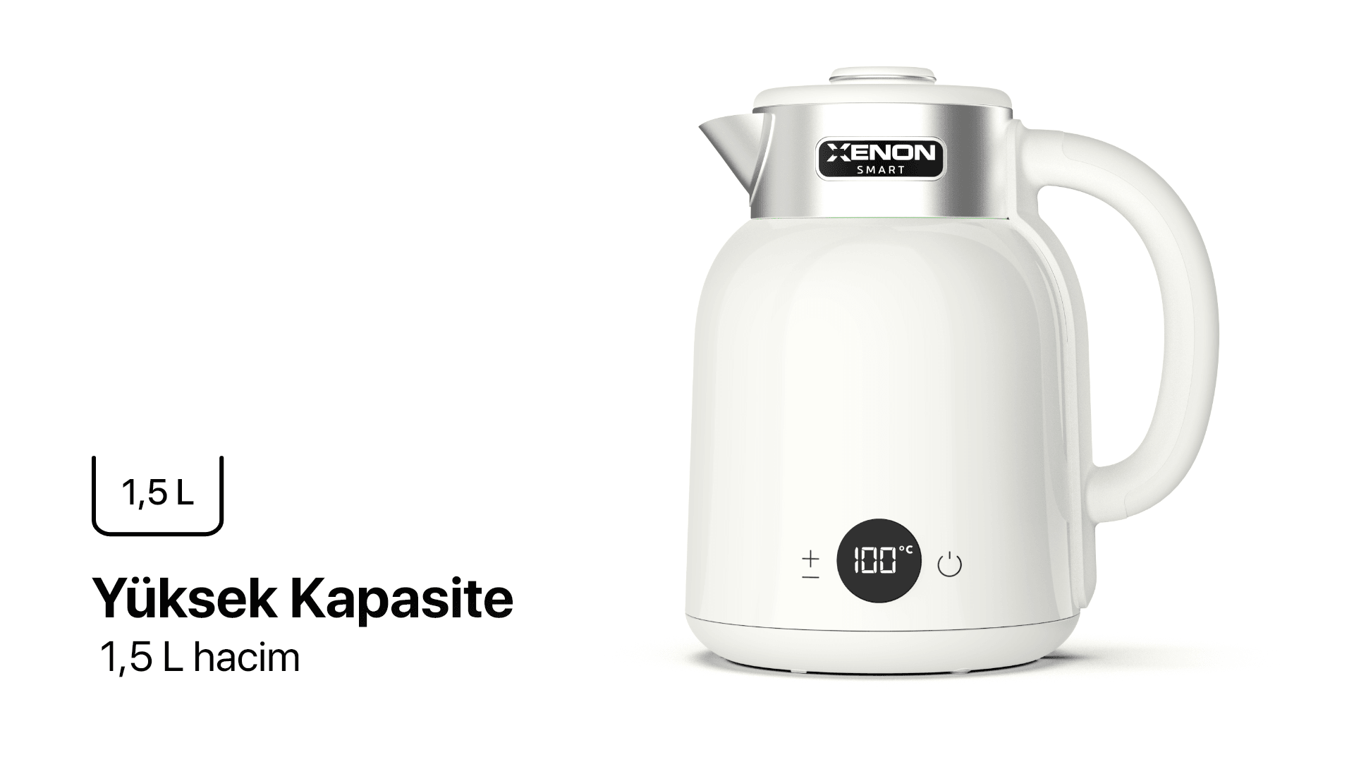 Akıllı Kettle 1.5 L Krem