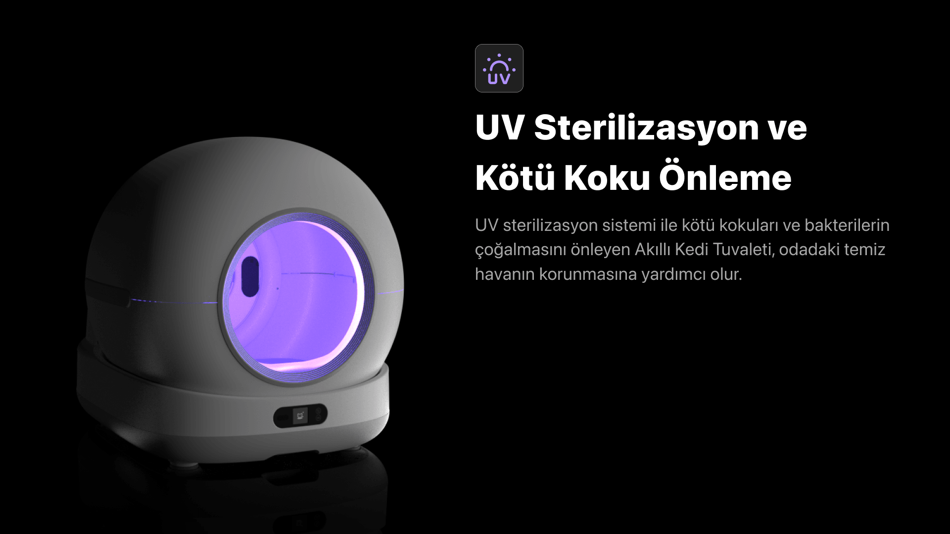 [Ön sipariş] Akıllı Otomatik Kedi Tuvaleti