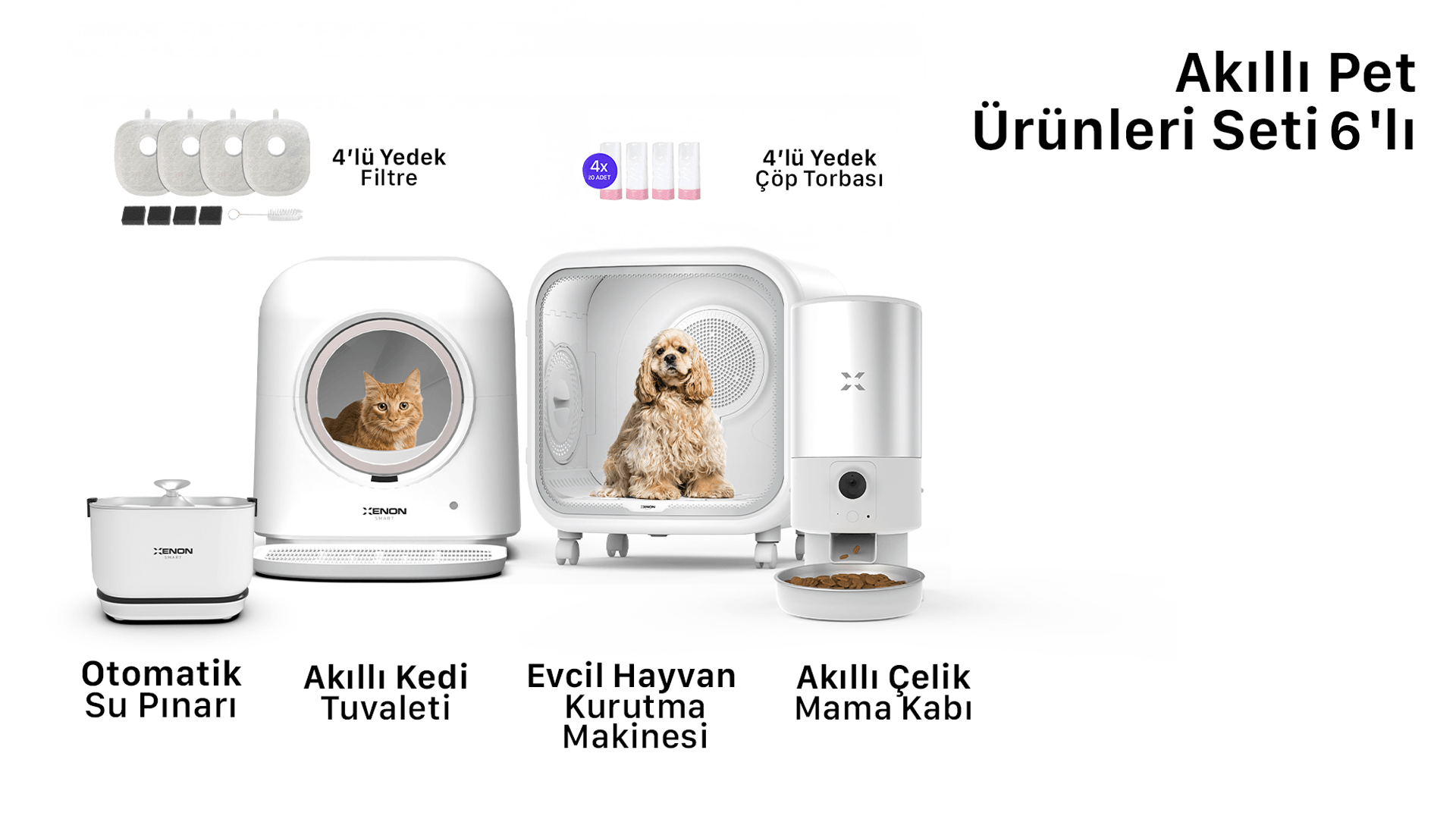 Akıllı Evcil Hayvan Premium Pet Seti