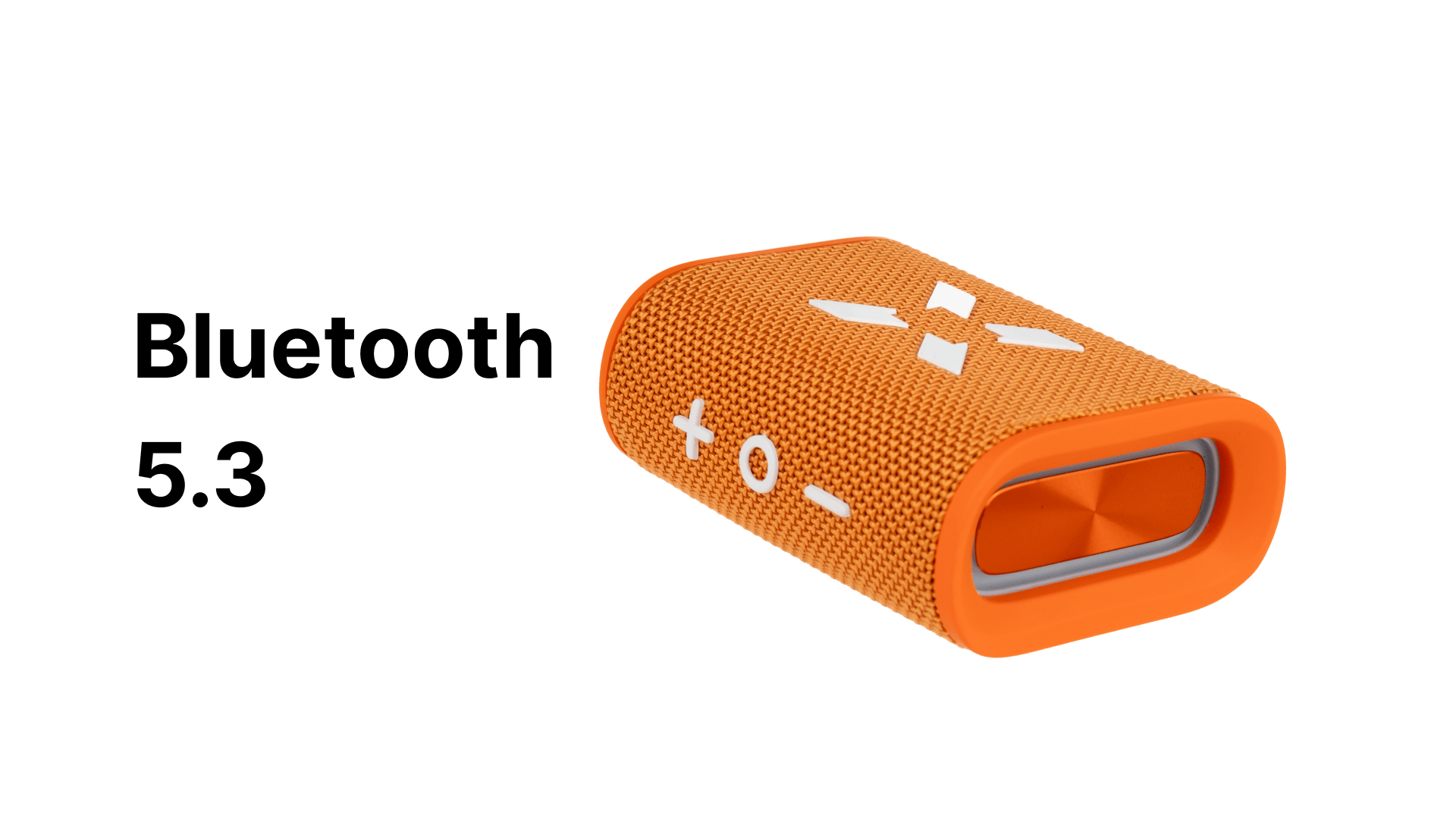Bluetooth Hoparlör Suya Dayanıklı IPX7 Turuncu