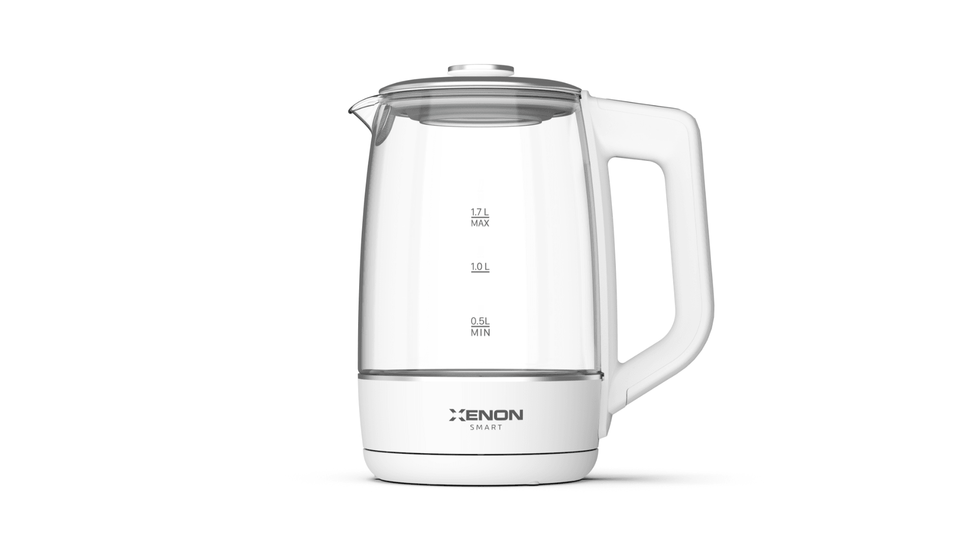 Akıllı Cam Kettle 1.7 L Beyaz