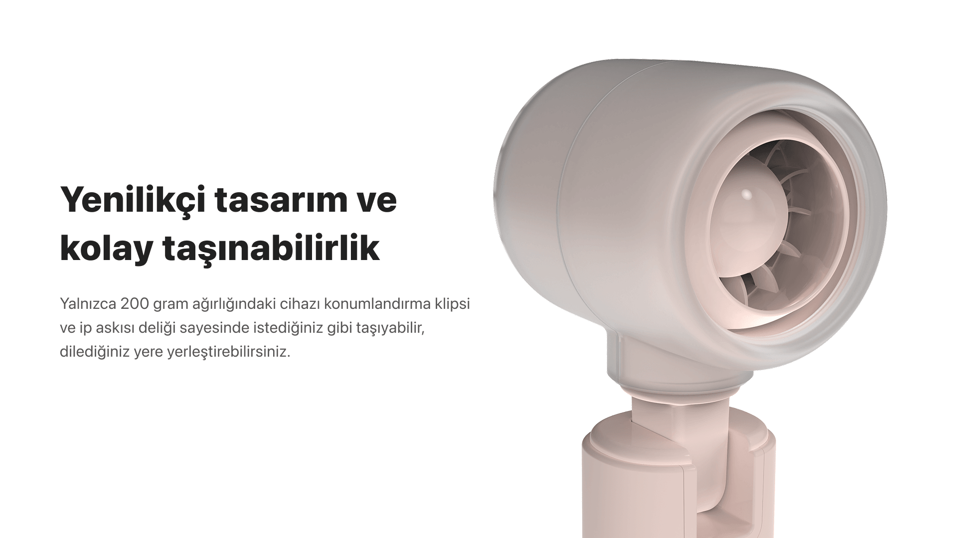 Mini El Fanı Pembe