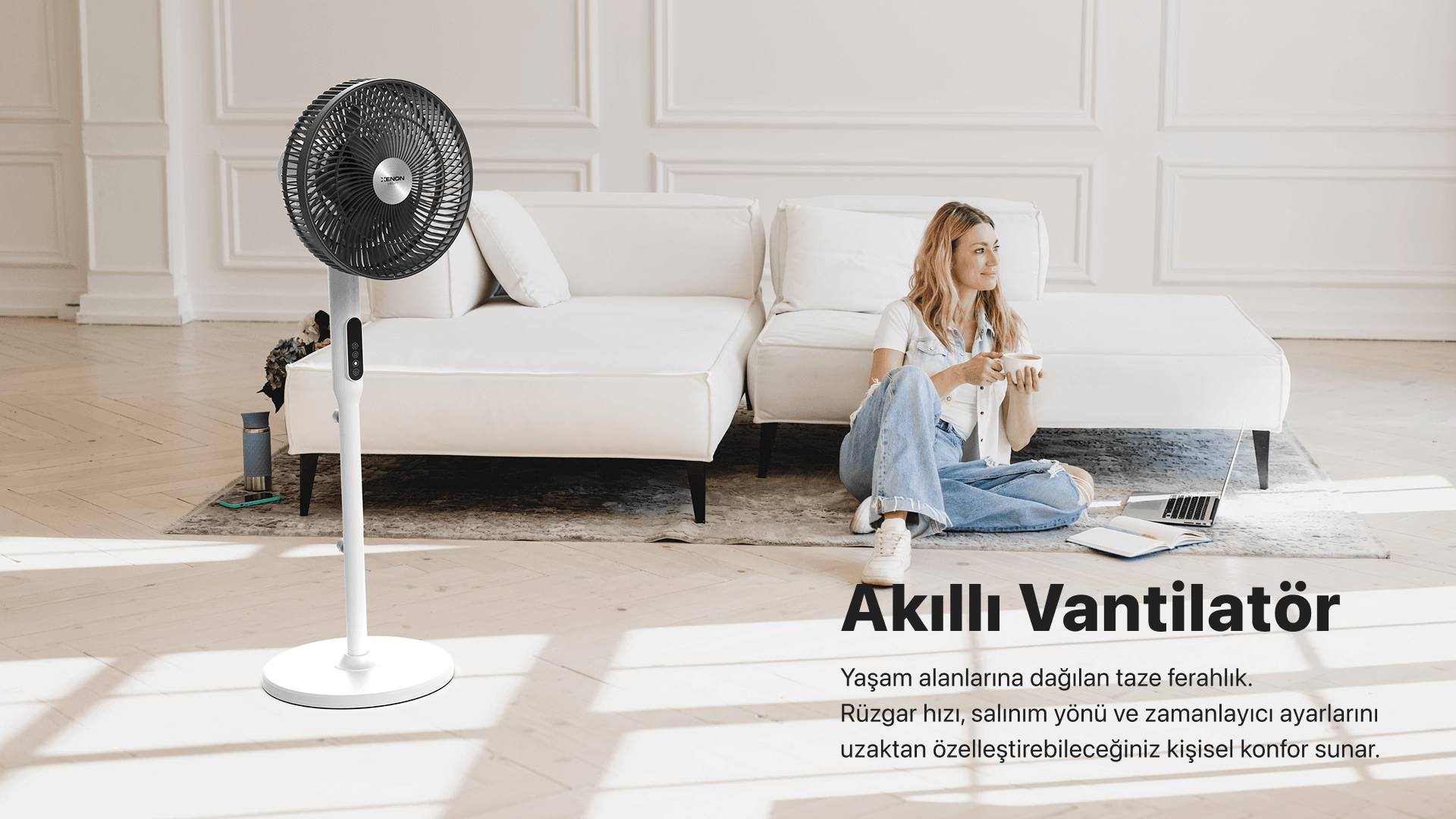 Akıllı Vantilatör Ayaklı Fan