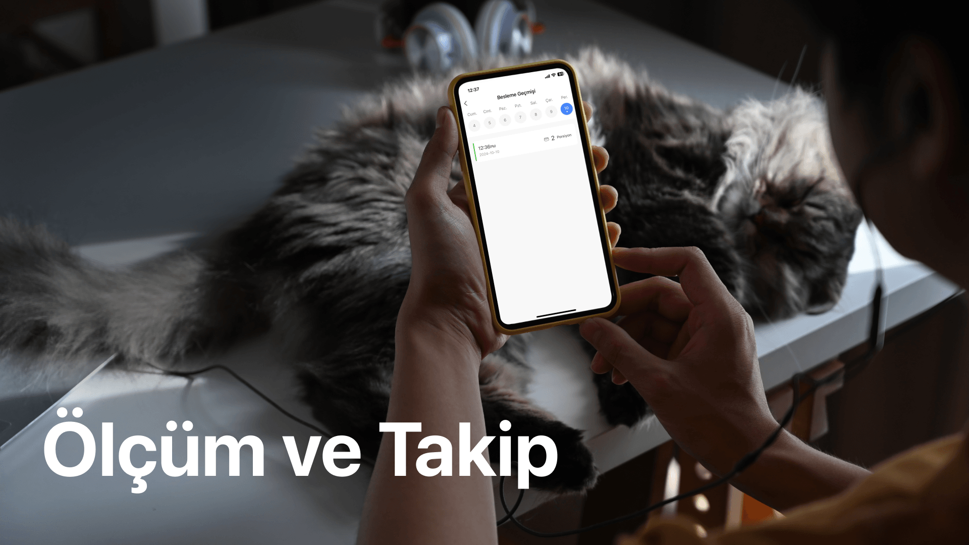 Akıllı Mama Kabı Beyaz