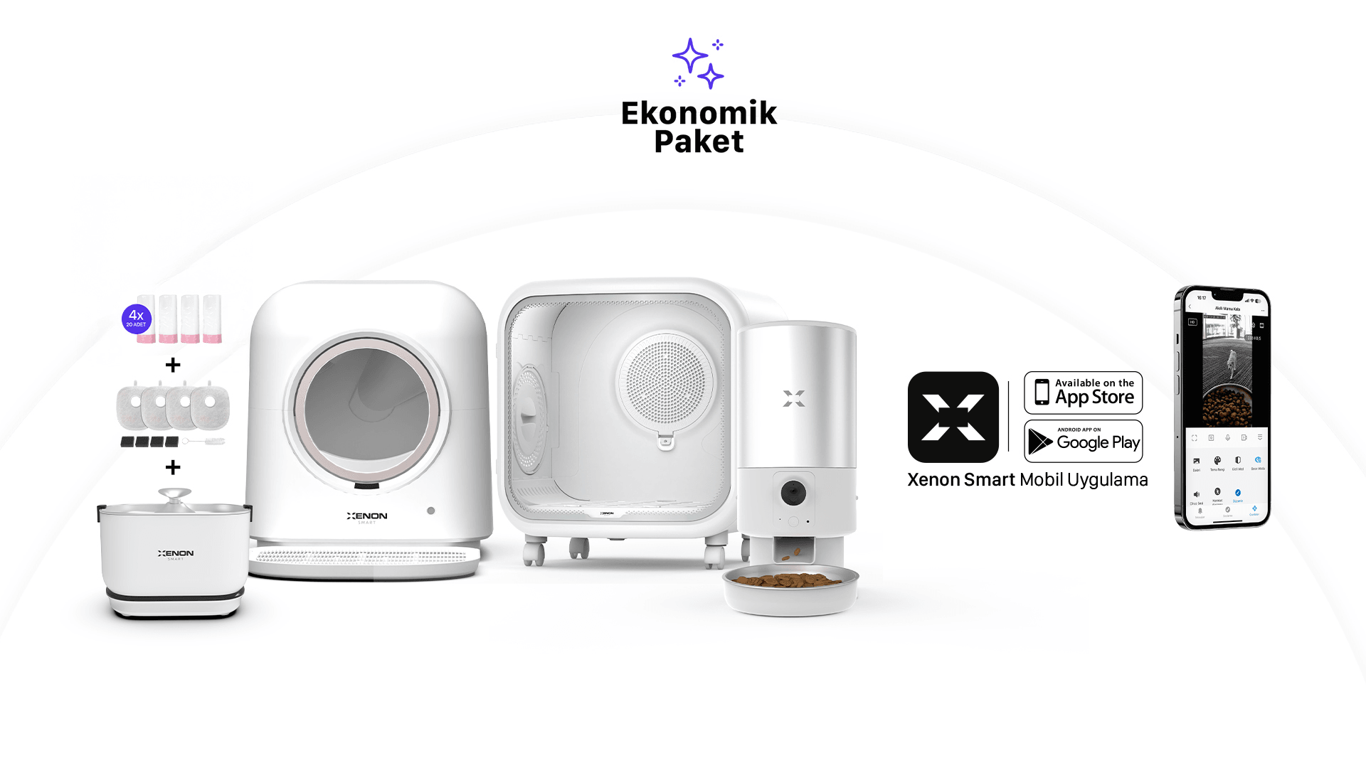 Akıllı Evcil Hayvan Premium Pet Seti