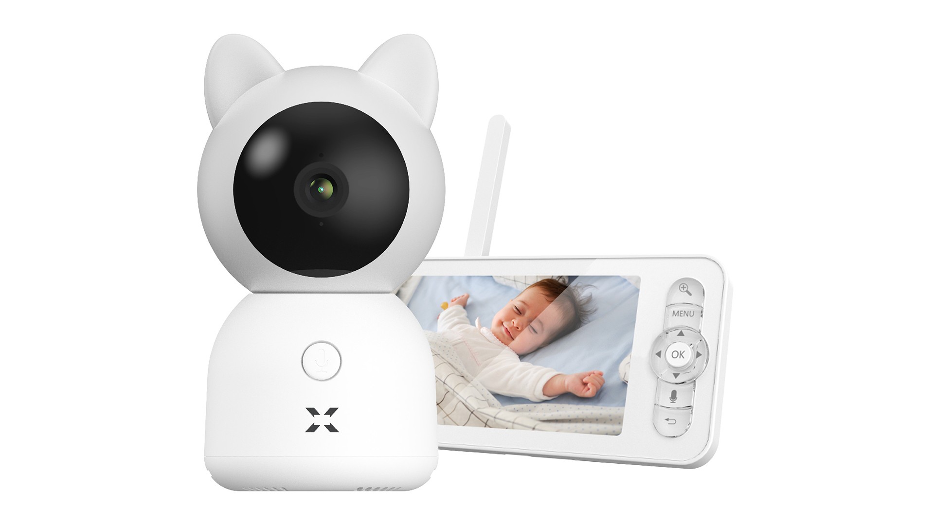 Akıllı Bebek Kamerası Dijital Monitörlü 5" LCD Smart Baby Camera