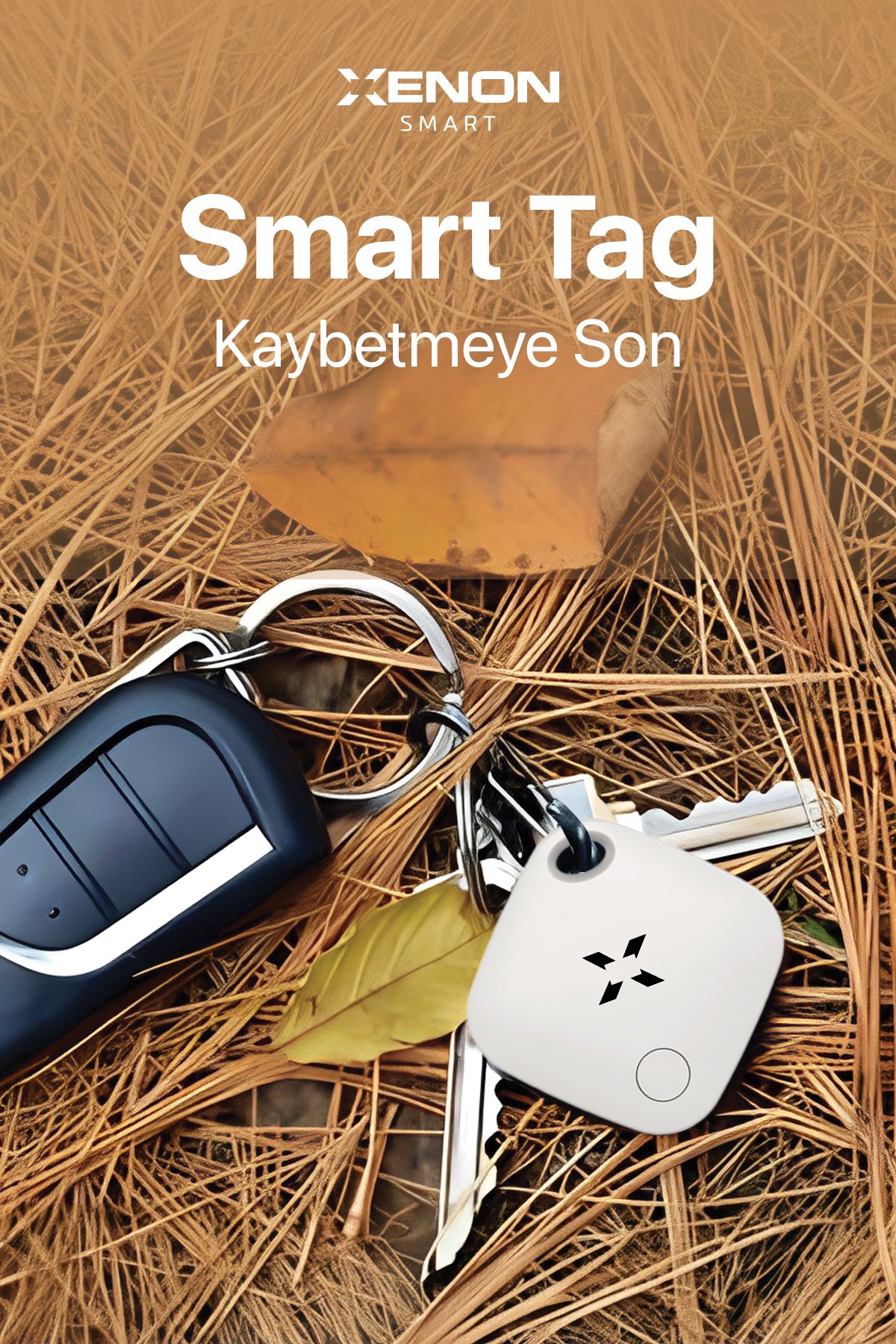 Smart Tag Akıllı Takip Cihazı (Apple Lisanslı)