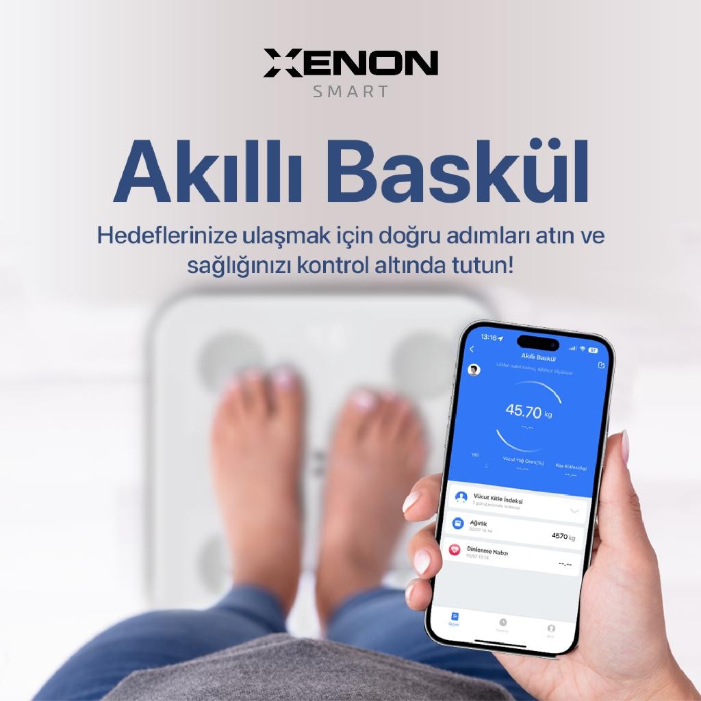 Akıllı Dijital Tartı Baskül Yağ Su Kas Vücut Kitle Endeksi Kilo Ölçer Tartı Bluetooth Bağlantılı