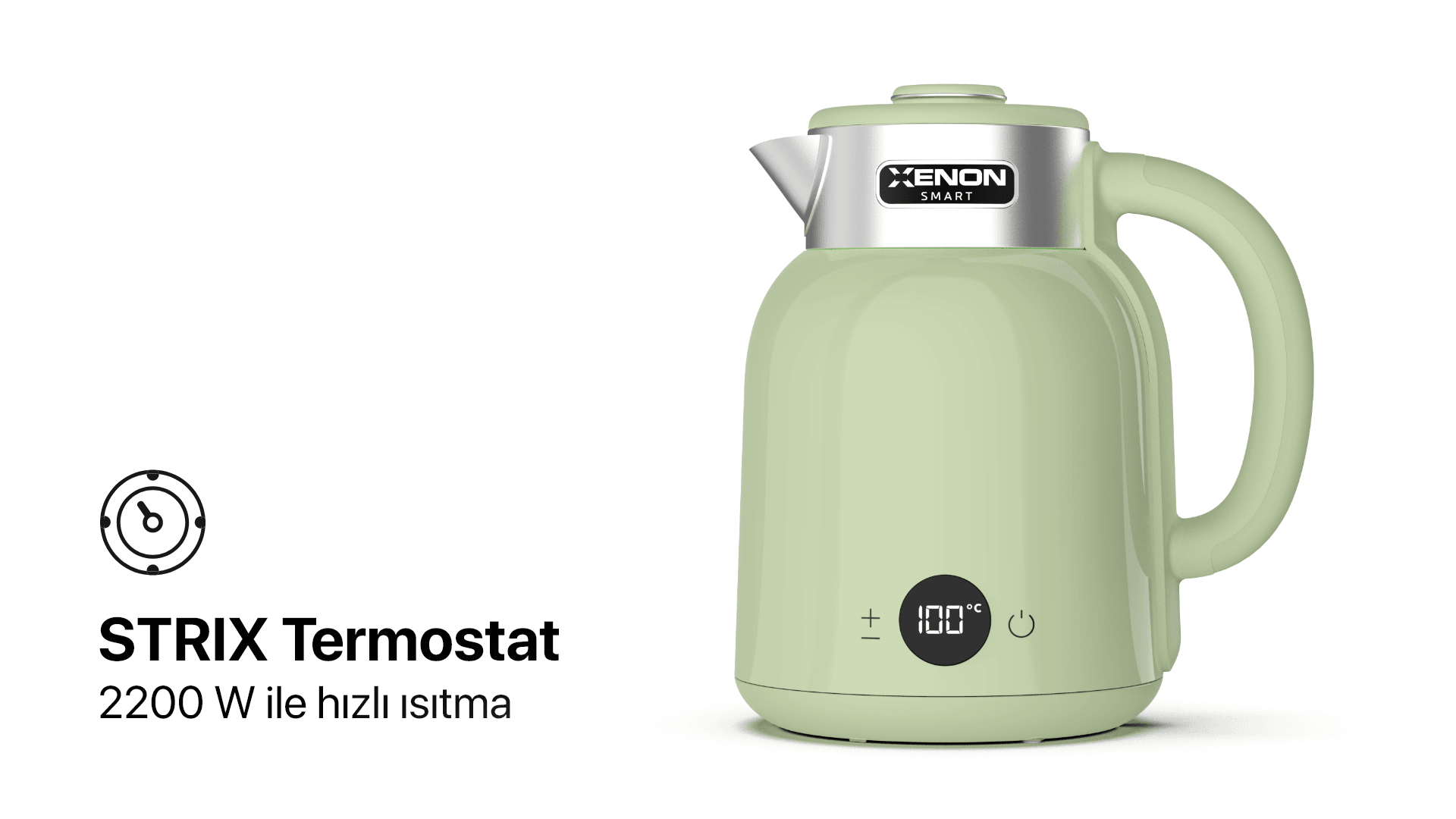 Akıllı Kettle 1.5 L Yeşil