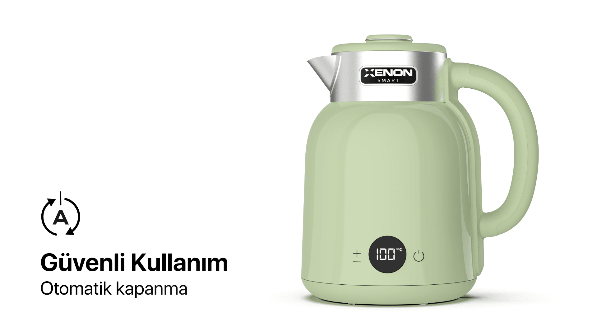 Akıllı Kettle 1.5 L Yeşil
