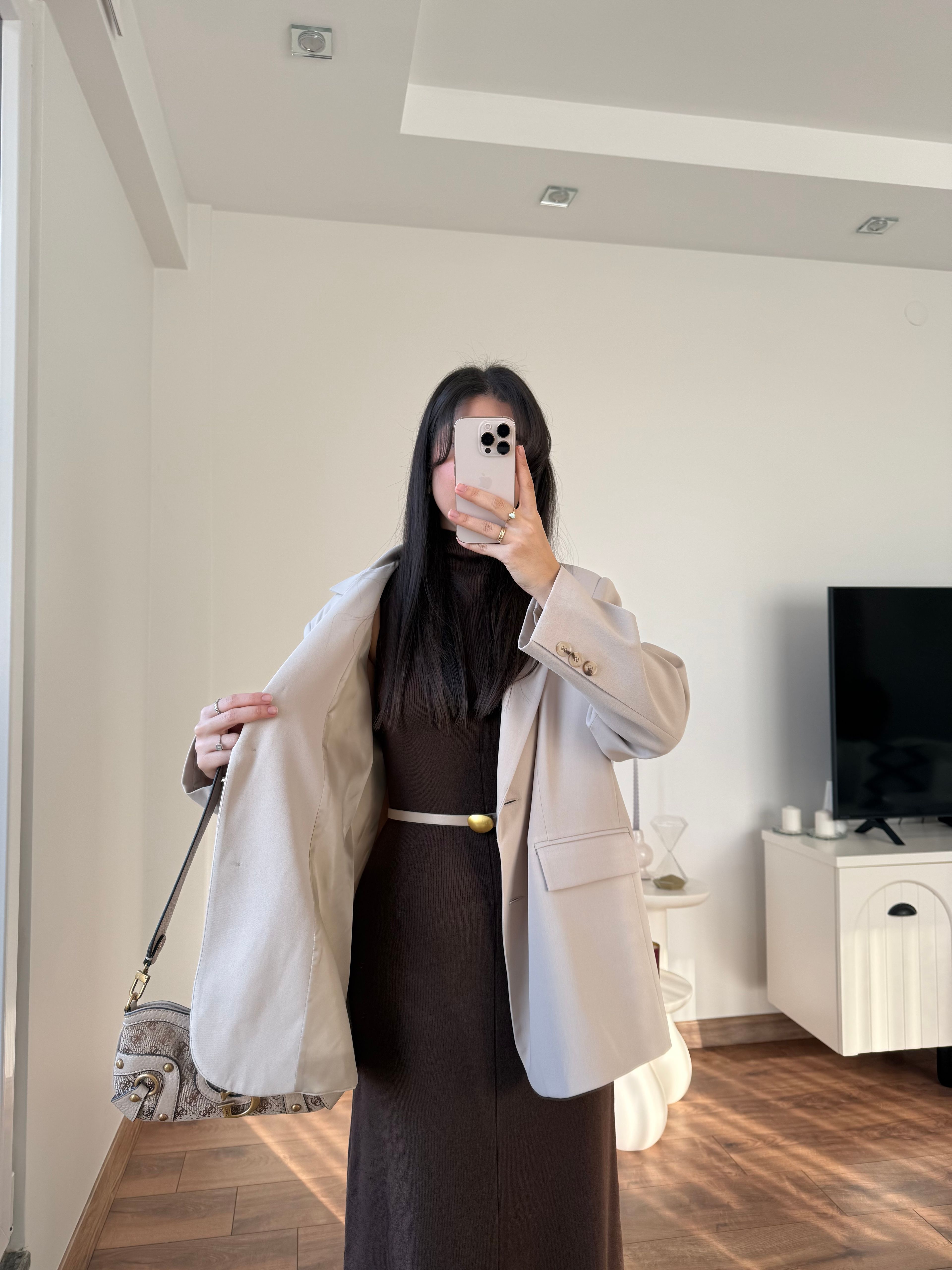 OVERSİZE ASTARLI BLAZER