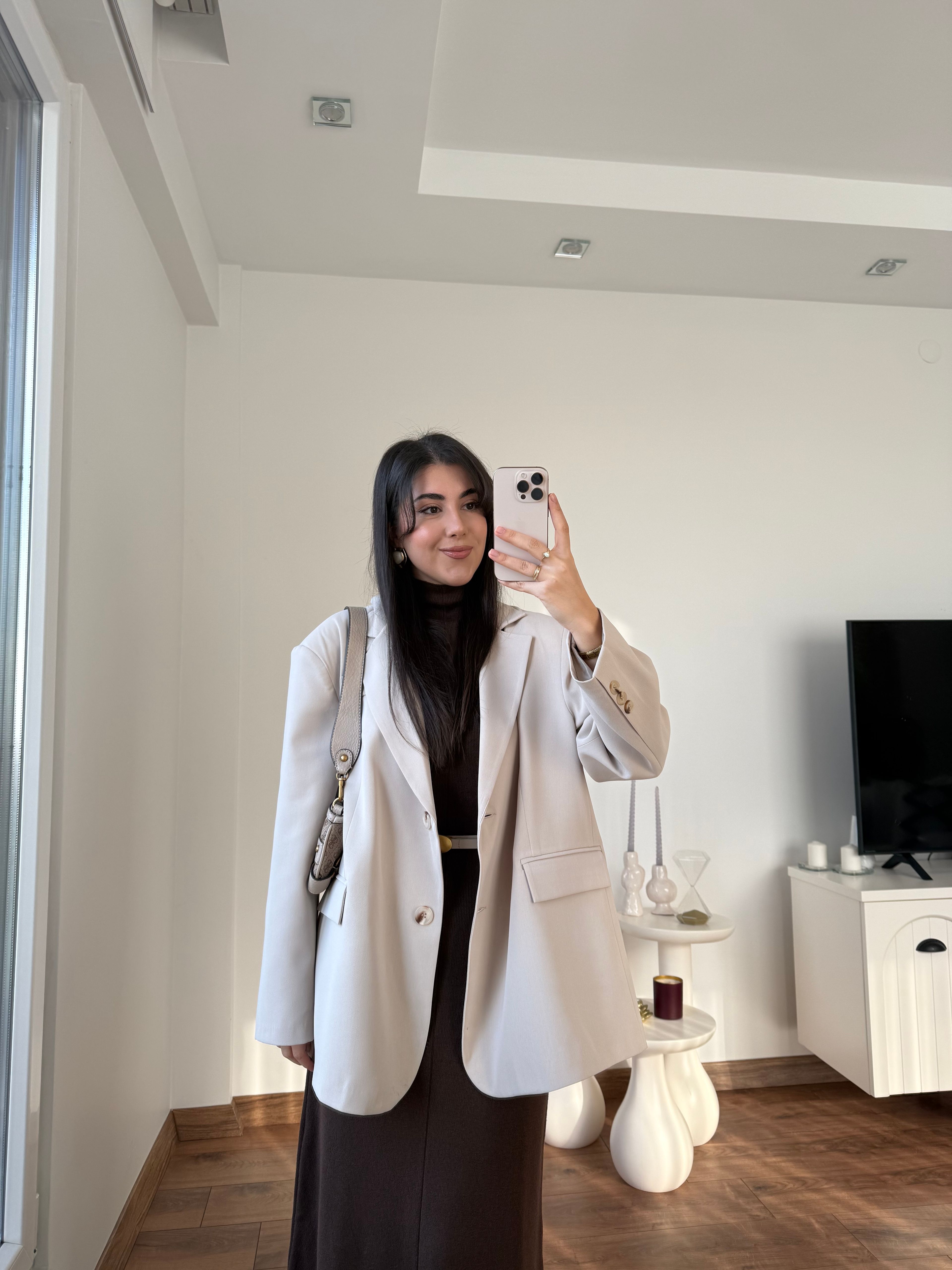 OVERSİZE ASTARLI BLAZER