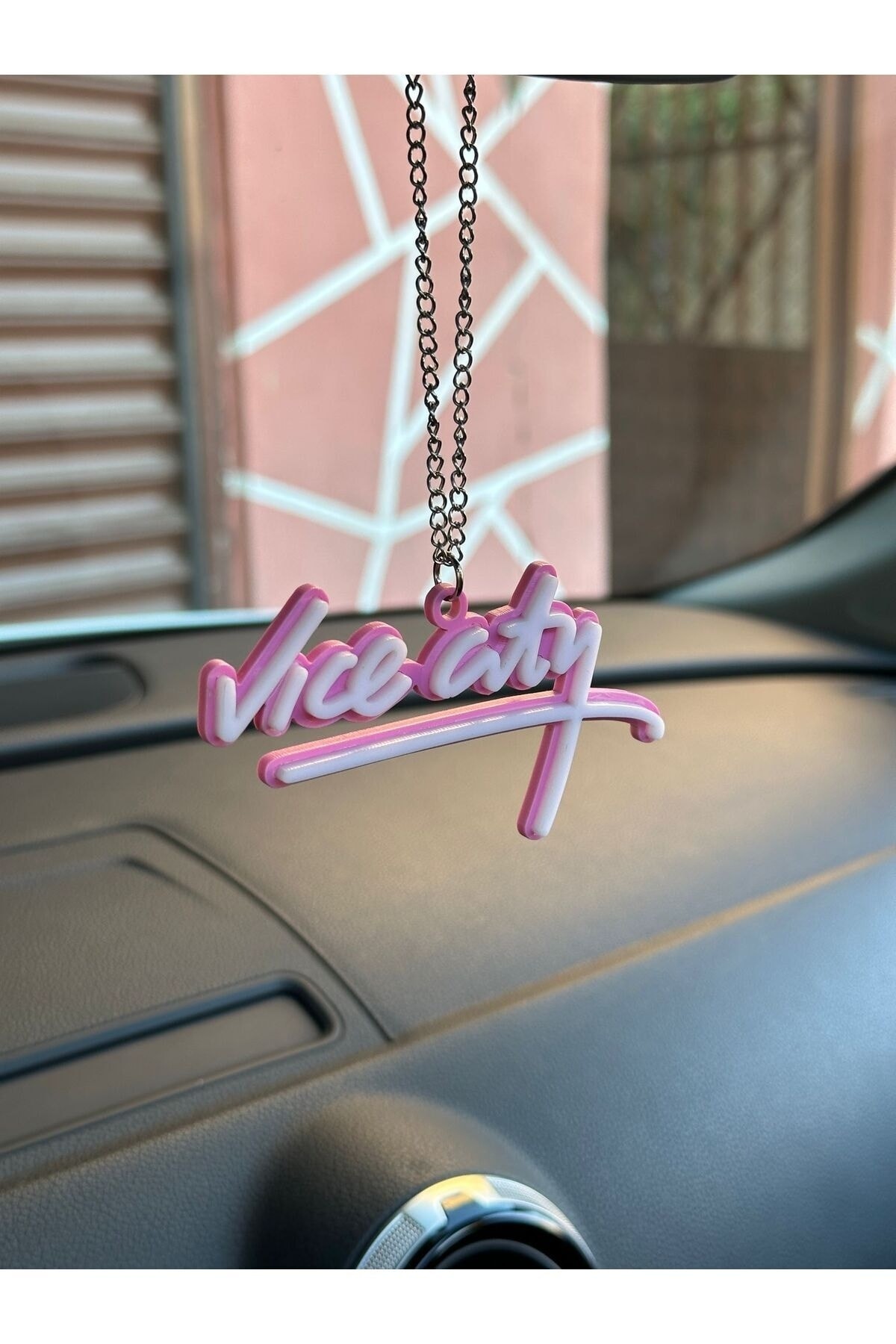 Gta Vice city Dikiz ayna süsü (pembe)