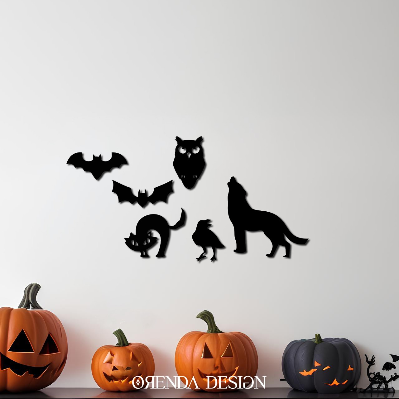 "Hallowen" Hayvan Figürleri