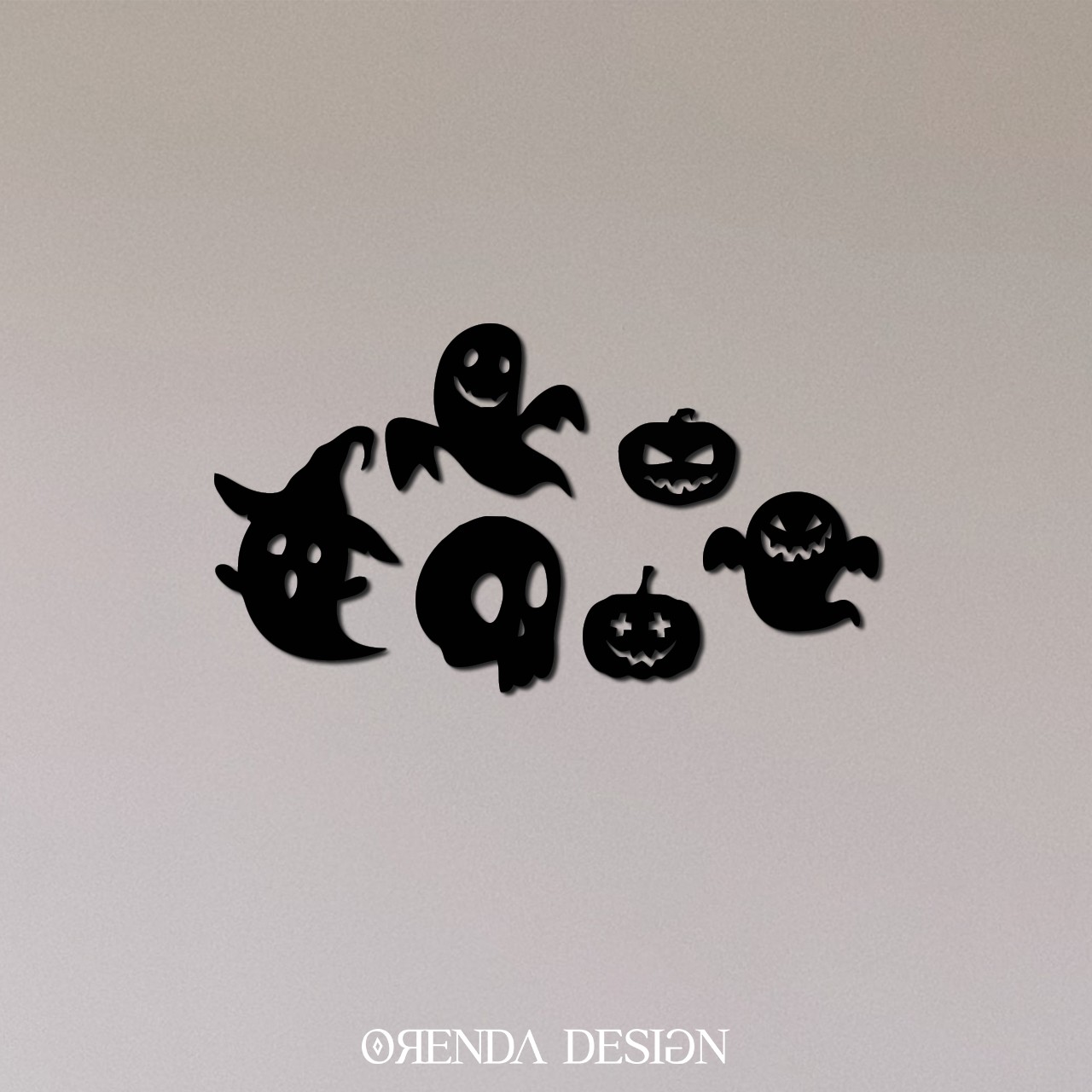 "Hallowen" Hayalet Figürleri