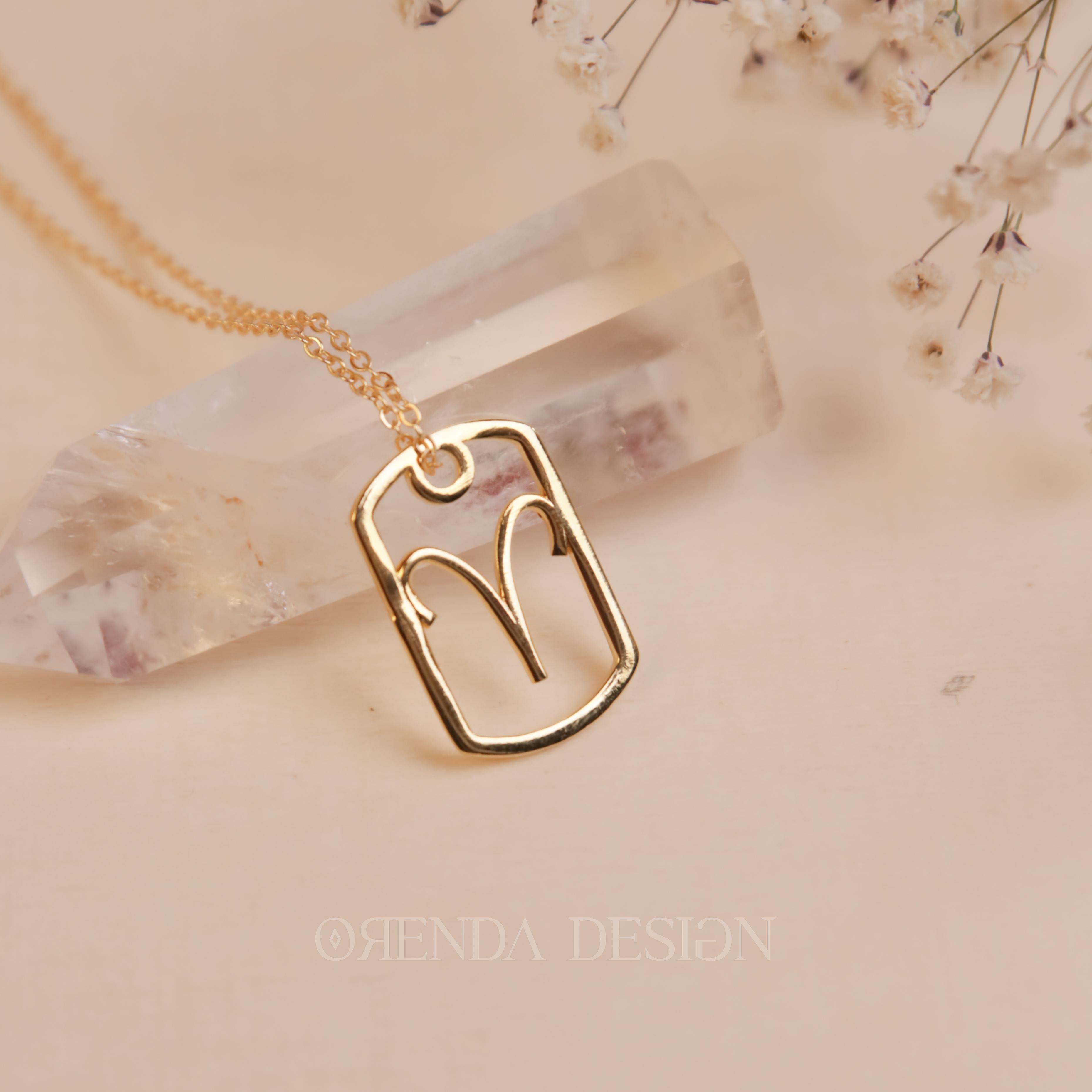 Aries Necklace- Gold Model 1