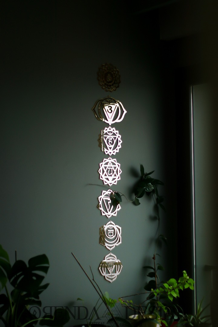 7 chakra - silver