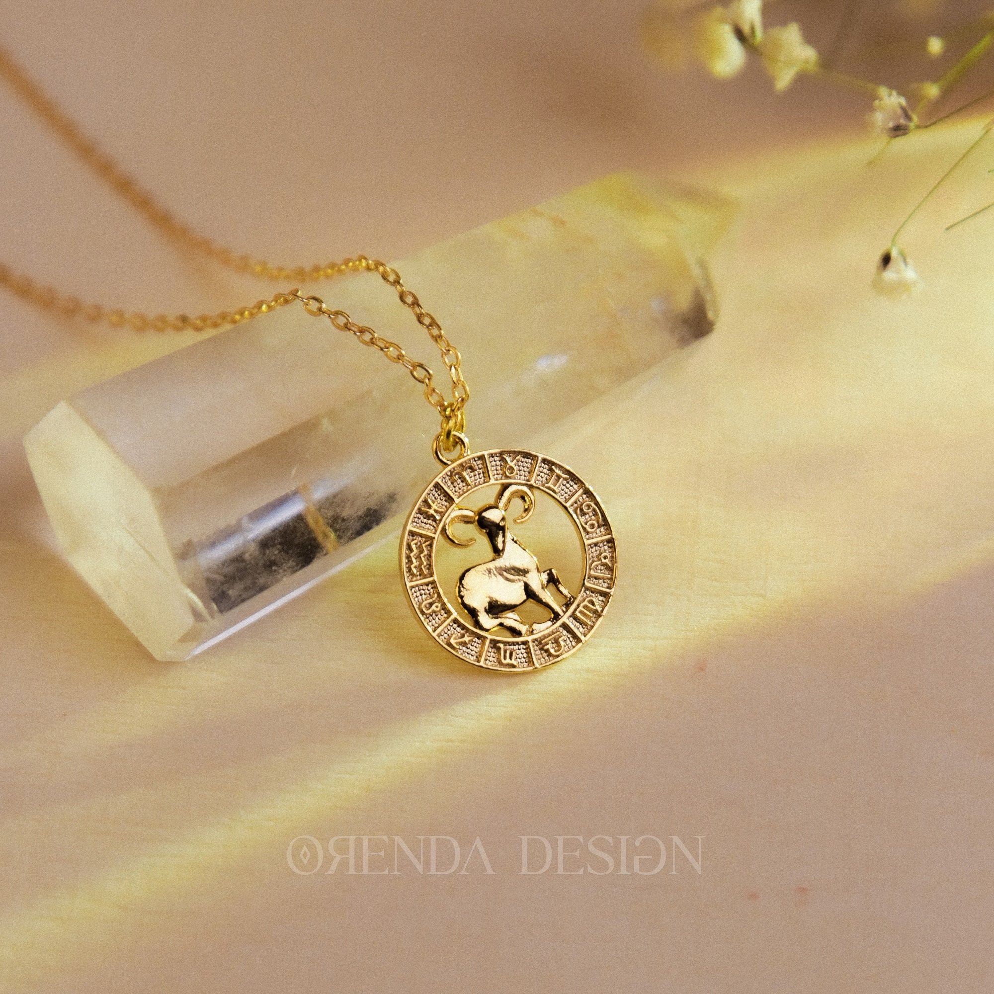 Aries Necklace- Gold Model 2
