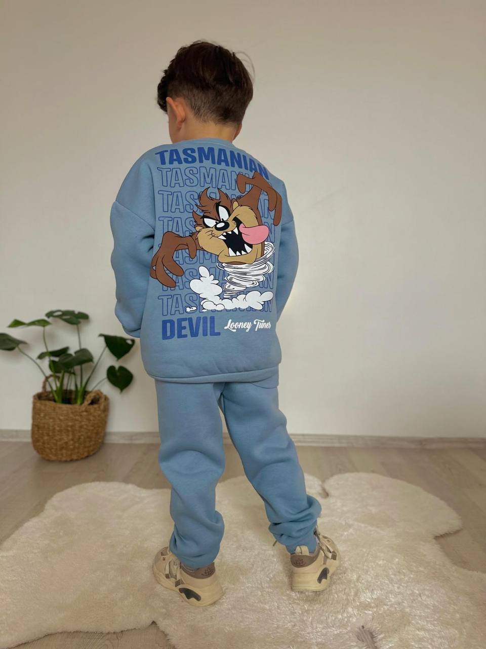 3 ip Şardonlu Tasmanian Devil ( Tazmanya Canavarı) Erkek Takım