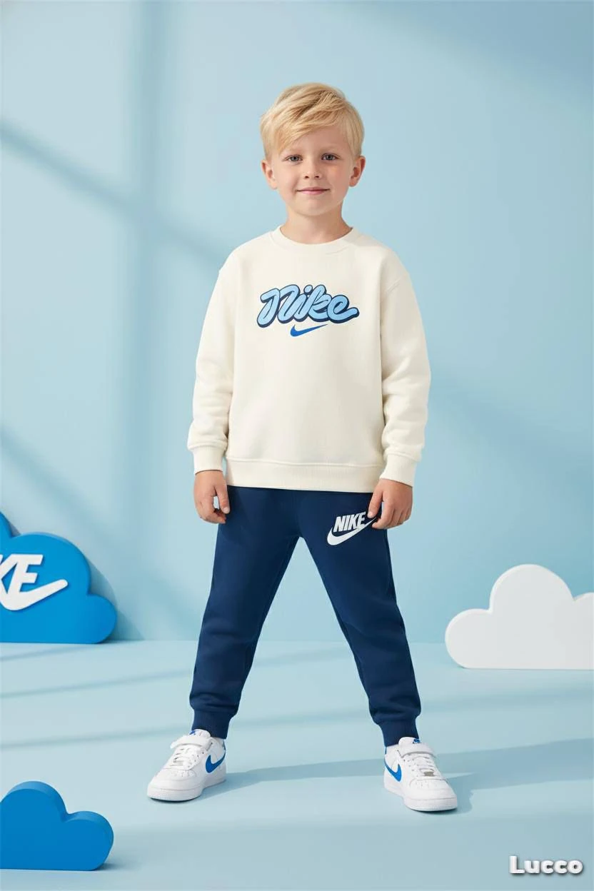 LCC NİKE baskı 3 ip şardonsuz Erkek Takım