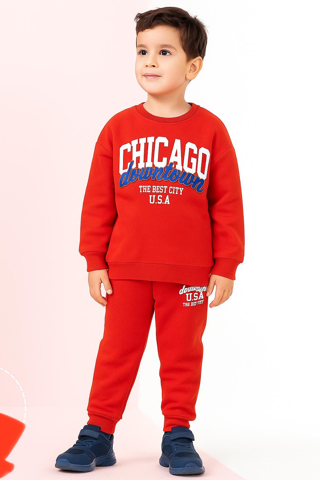 Hrb Chicago 3 ip Şardonsuz Erkek Takım