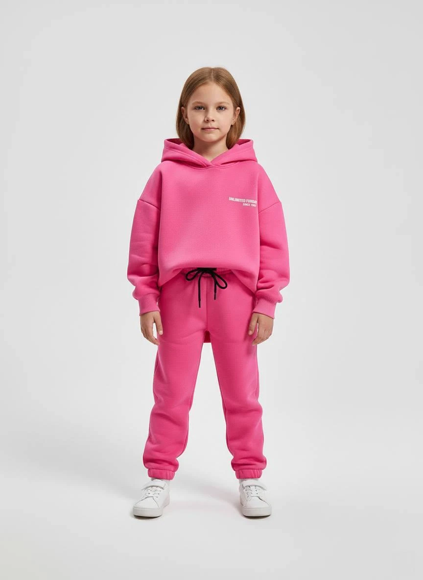 Jlb Eln New Kangru Cep Kapişonlu Oversize Unisex Takım