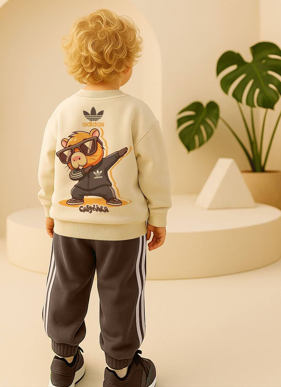 WS 144 Adidas Gözlüklü Ayıcık 3 ip erkek Takım