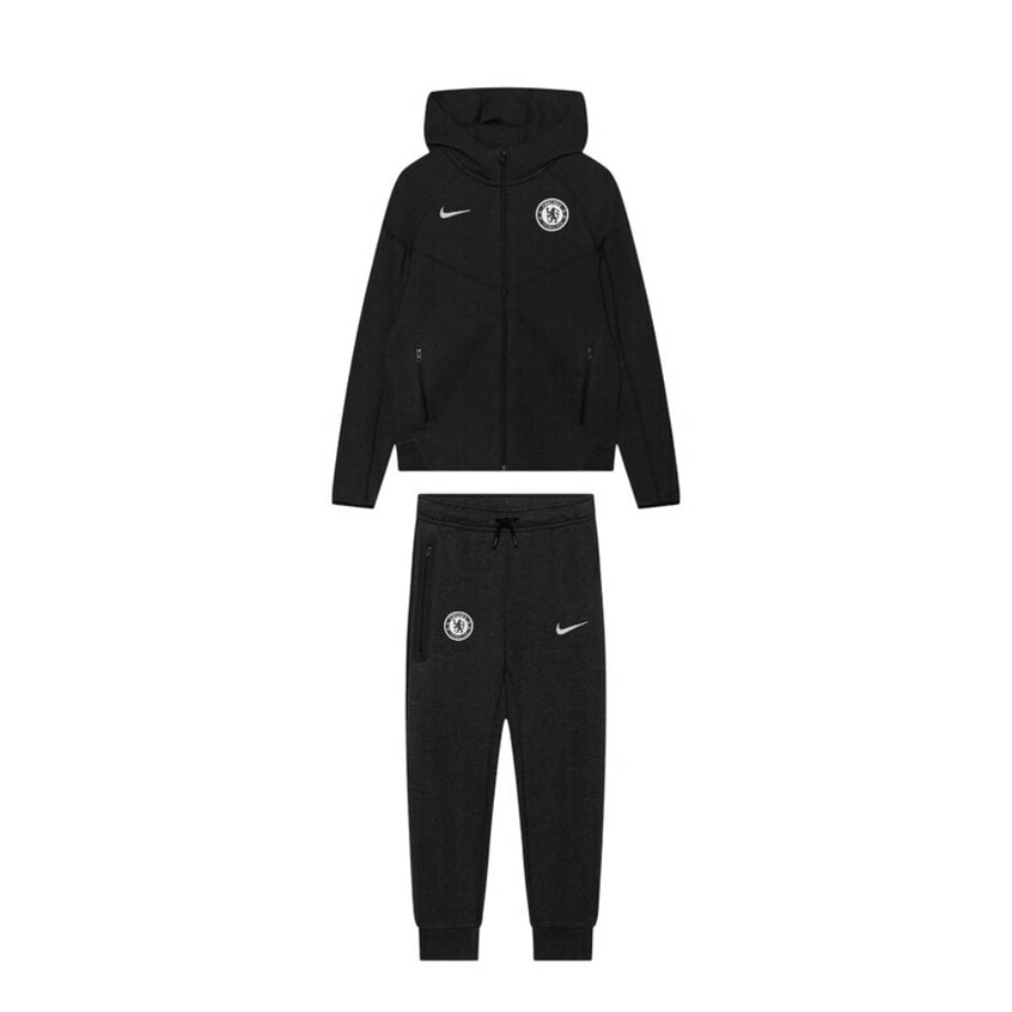 NIKE Tech Fleece 2024 Windrunner Chealsea Black Full Set