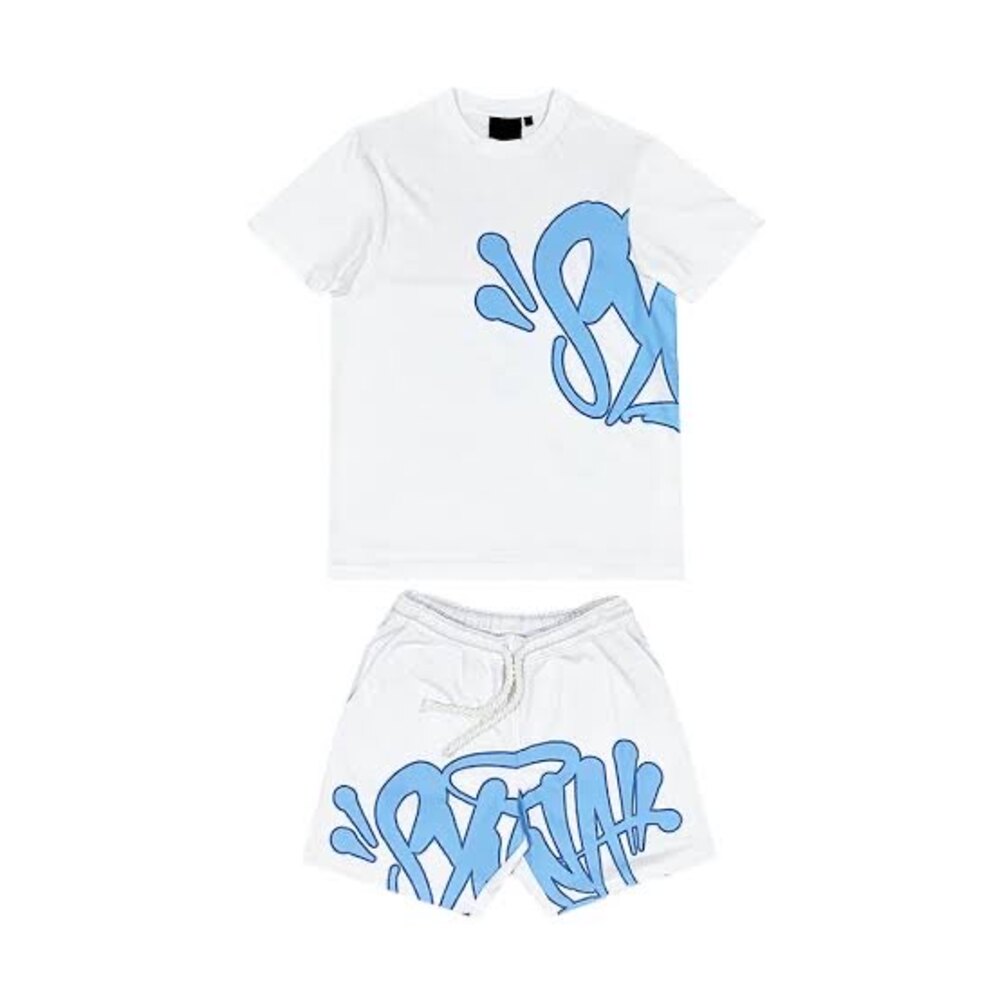 Syna World Logo White Blue Full Set