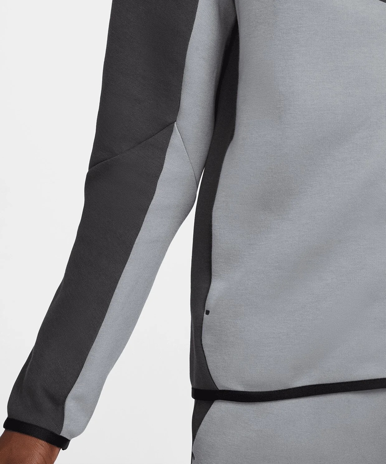 NIKE Tech Fleece 2025 Grey Black Hoddie