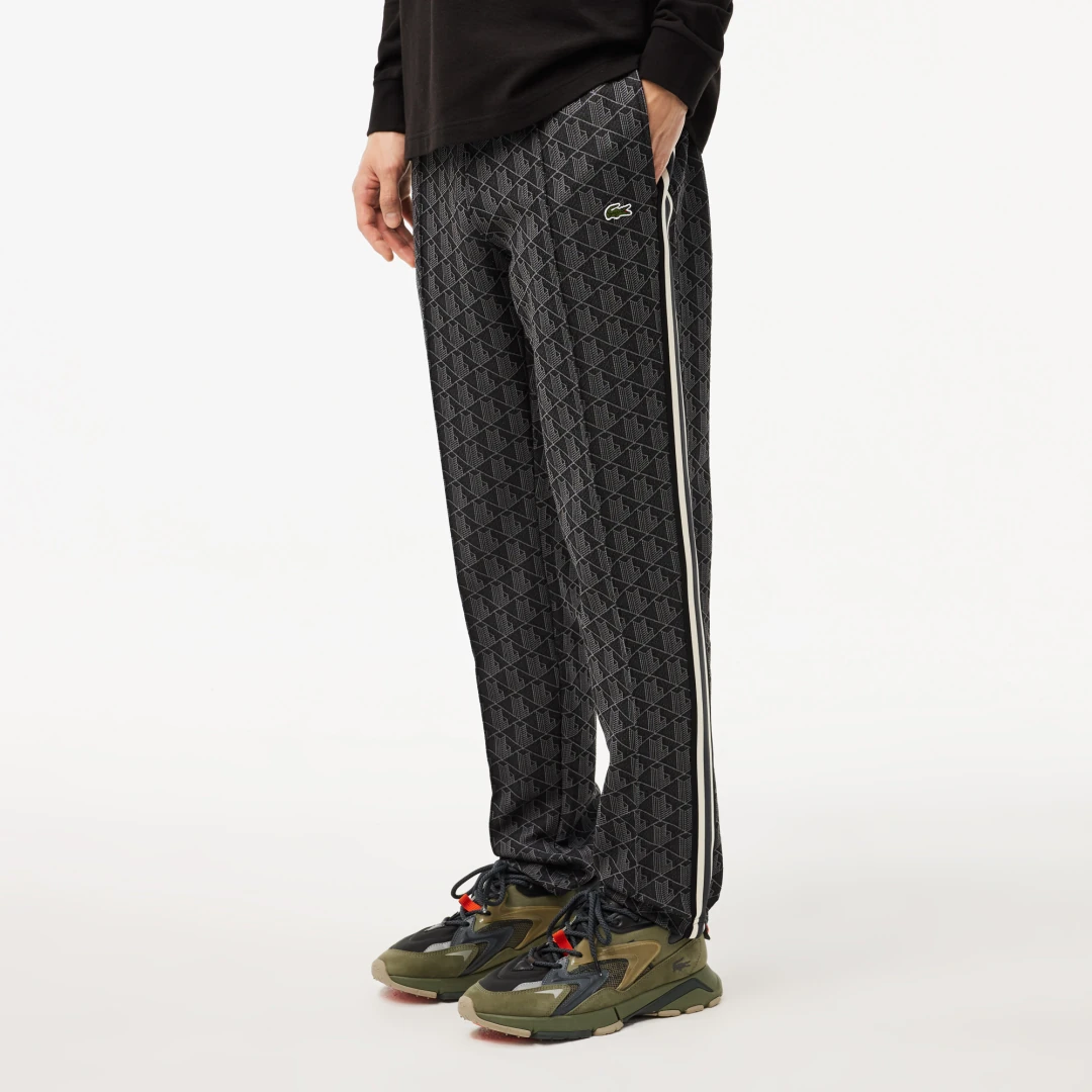 Lacoste Monogram Black Tracksuit