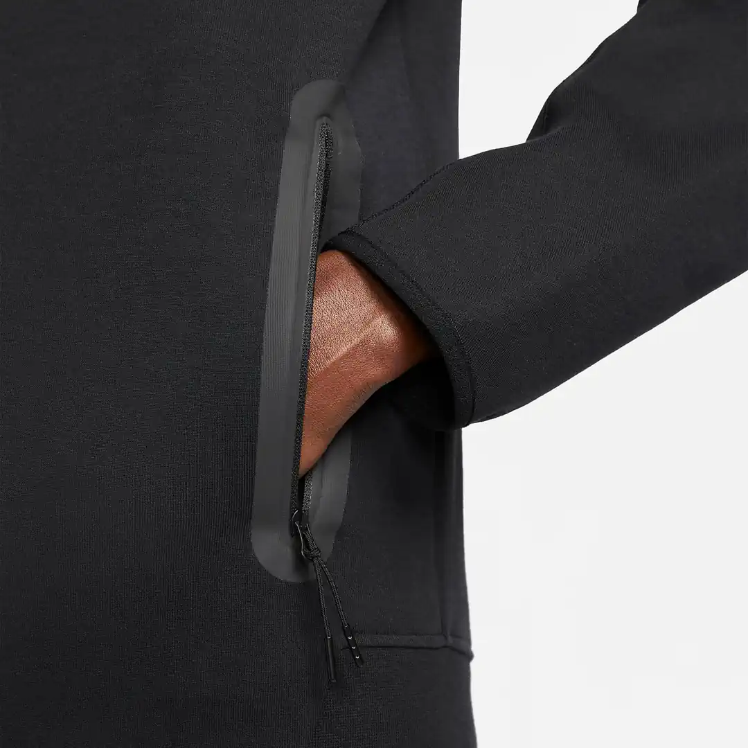NIKE Tech Fleece 2024 Windrunner Black Hoddie