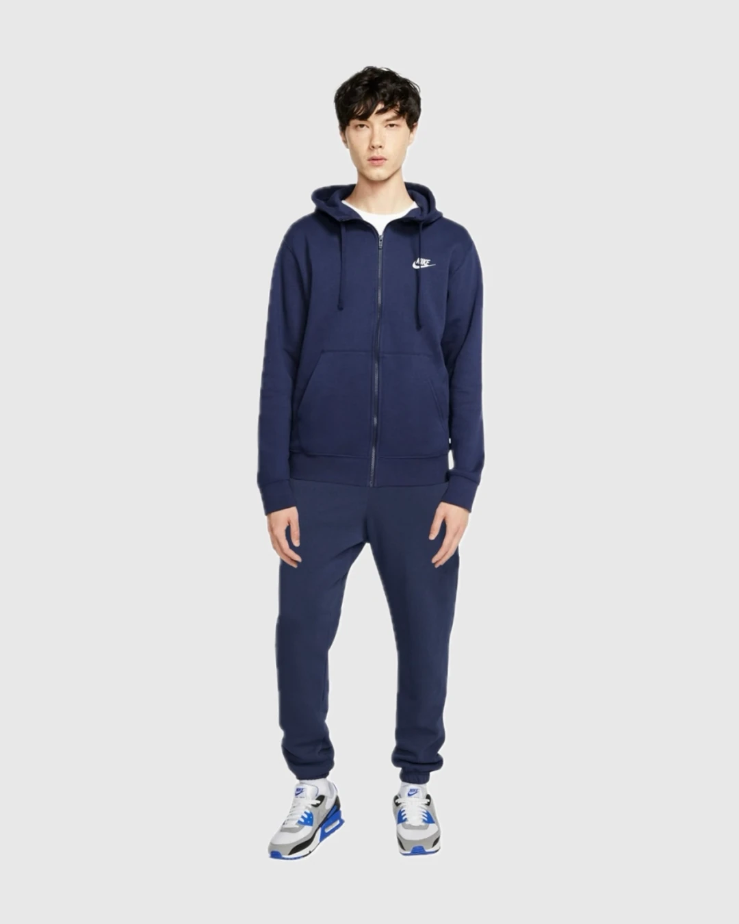 Nike Club Fleece Navy Blue Tracksuit 