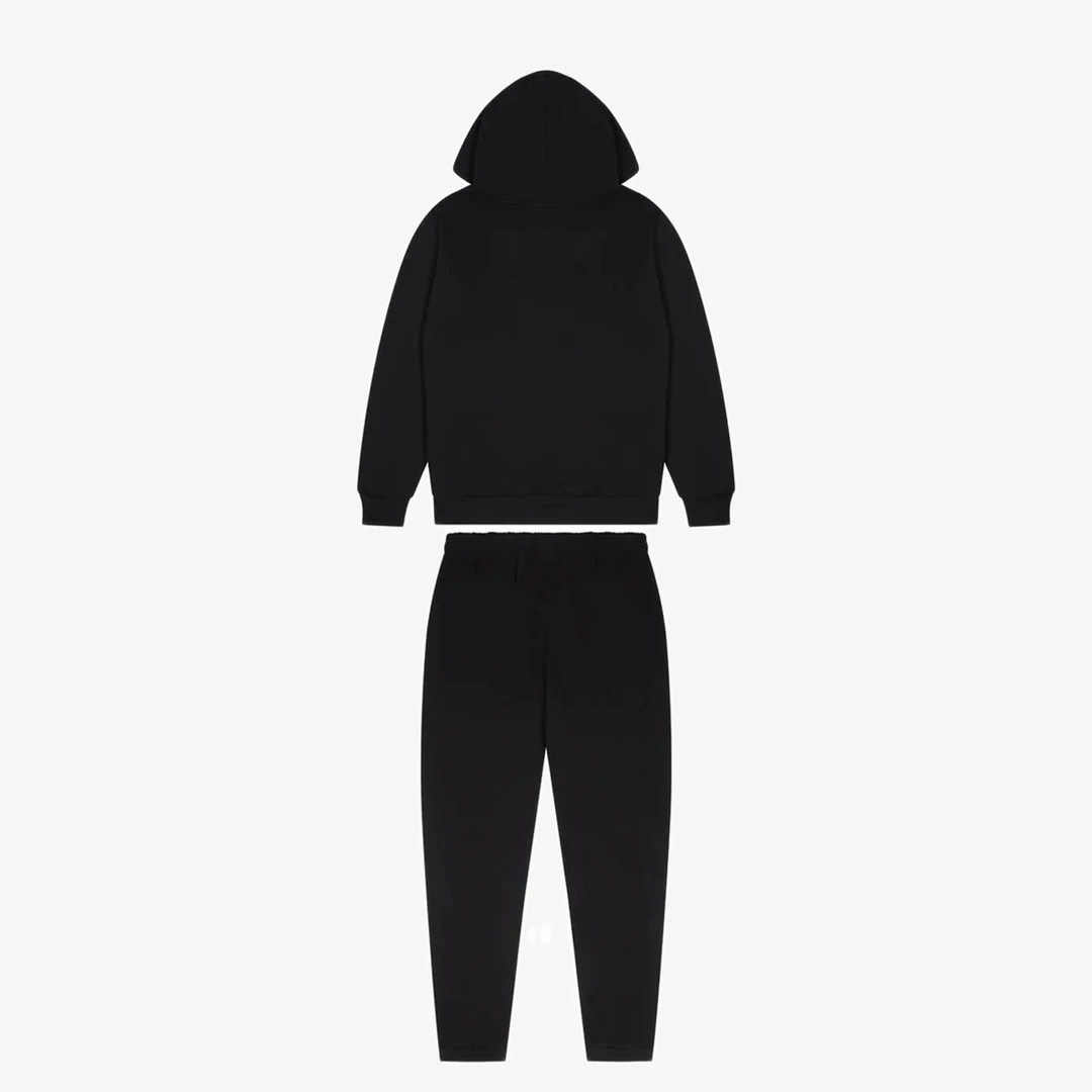 Trapstar Chenille Tracksuit Black Blue 