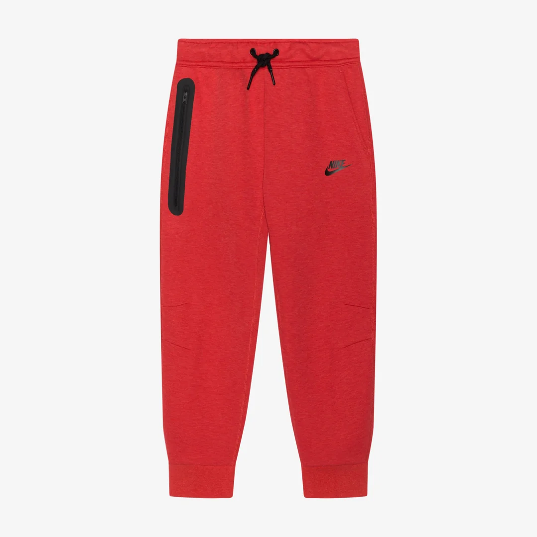 NIKE Tech Fleece 2024 Windrunner Tracksuit Red Jogger