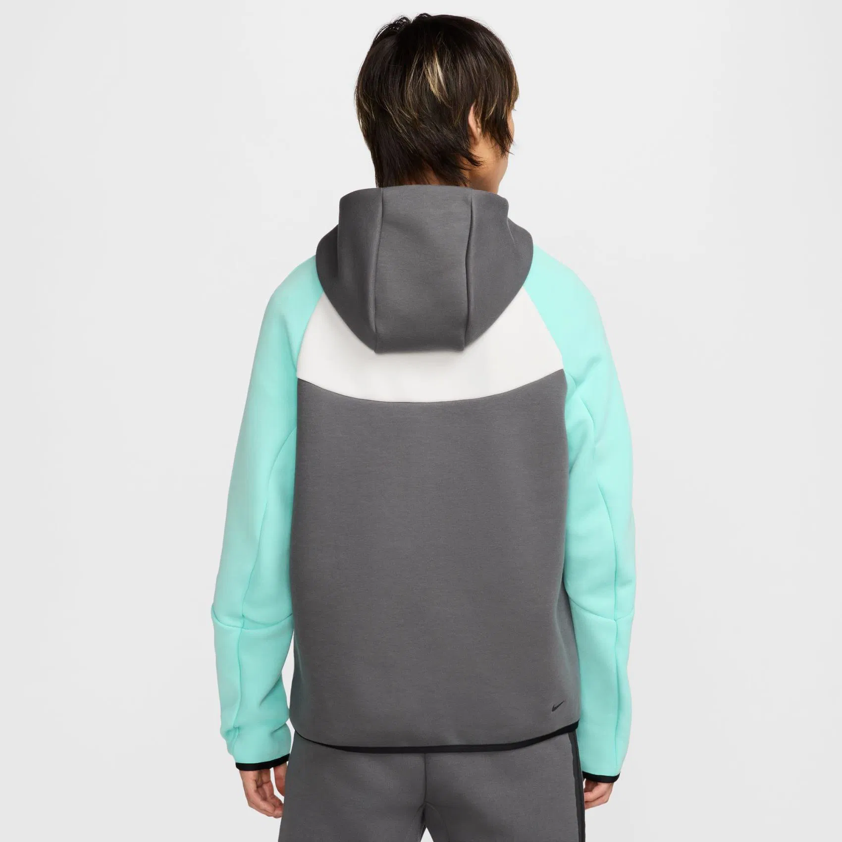 NIKE Tech Fleece 2025 Baby Blue Antrasit Hoddie
