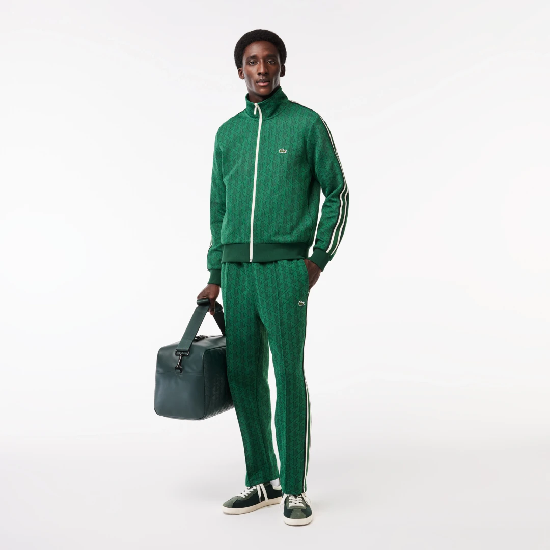 Lacoste Monogram Green Tracksuit