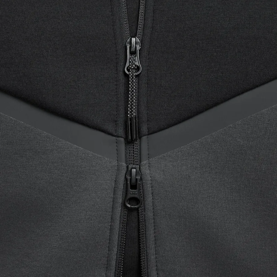 NIKE Tech Fleece 2025 Black Green Hoddie