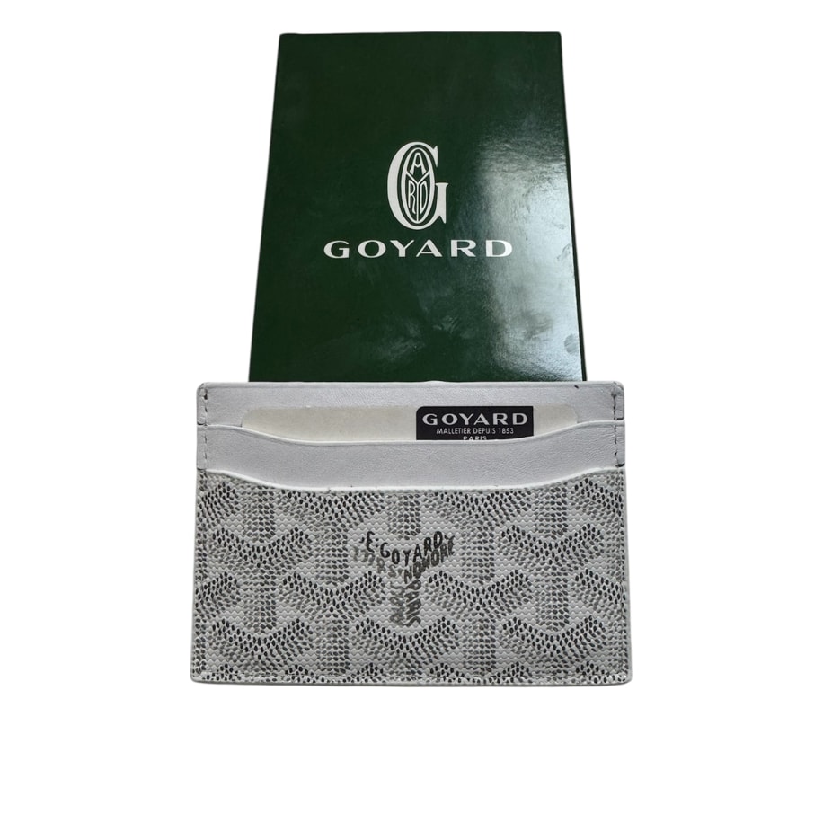 Goyard White Deri Kartlık