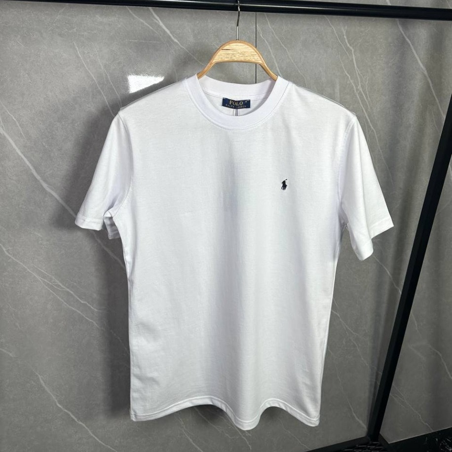 RL White Basic T-shirt